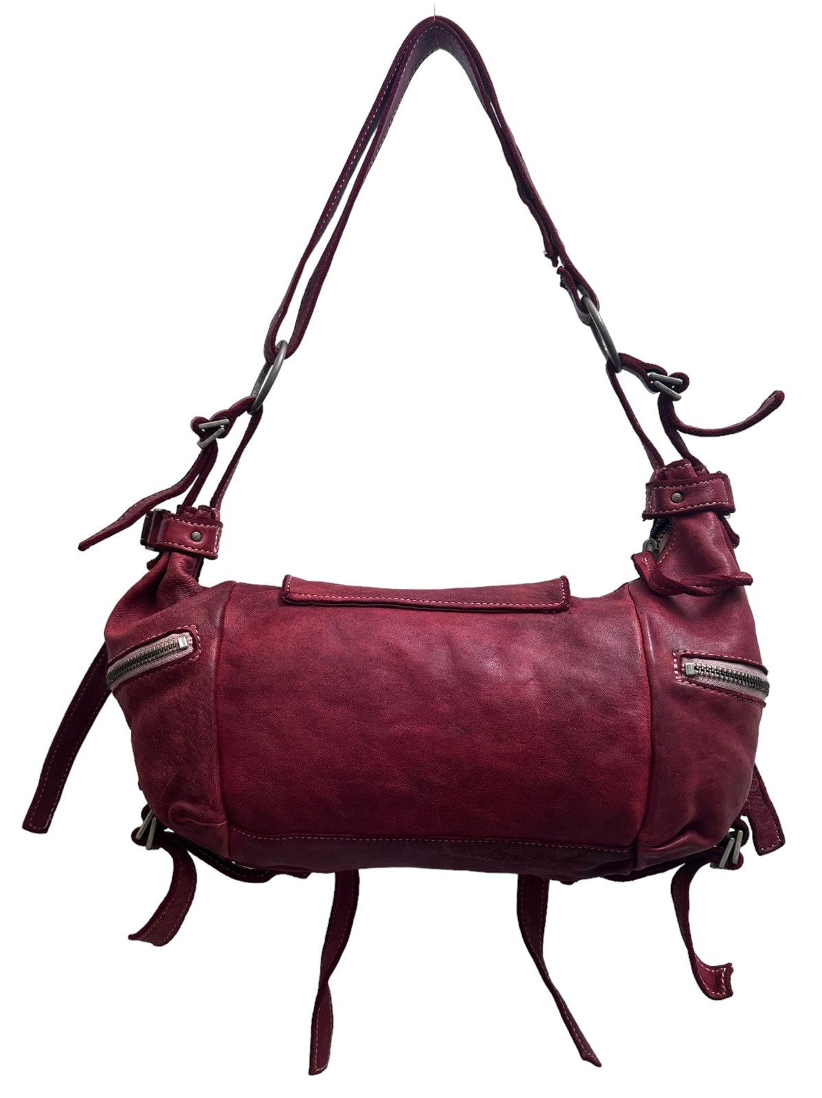 If Six Was Nine RARE ‼️ Bondage Leather Patina Handbag Size ONE SIZE - 3 Thumbnail