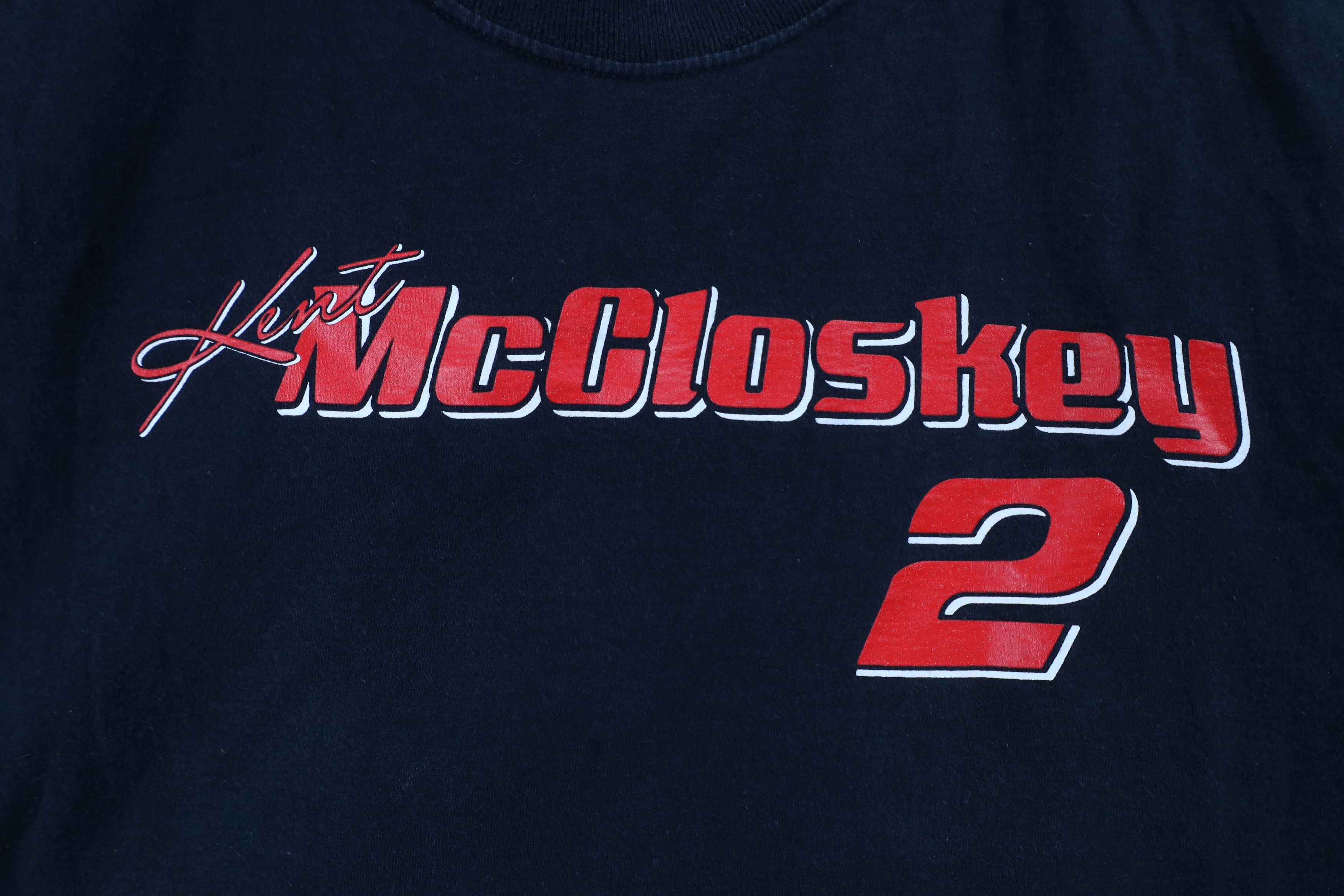 Vintage Vintage Y2K Streetwear McCloskey Racing Short Sleeve T-Shirt Size US L / EU 52-54 / 3 - 4 Thumbnail