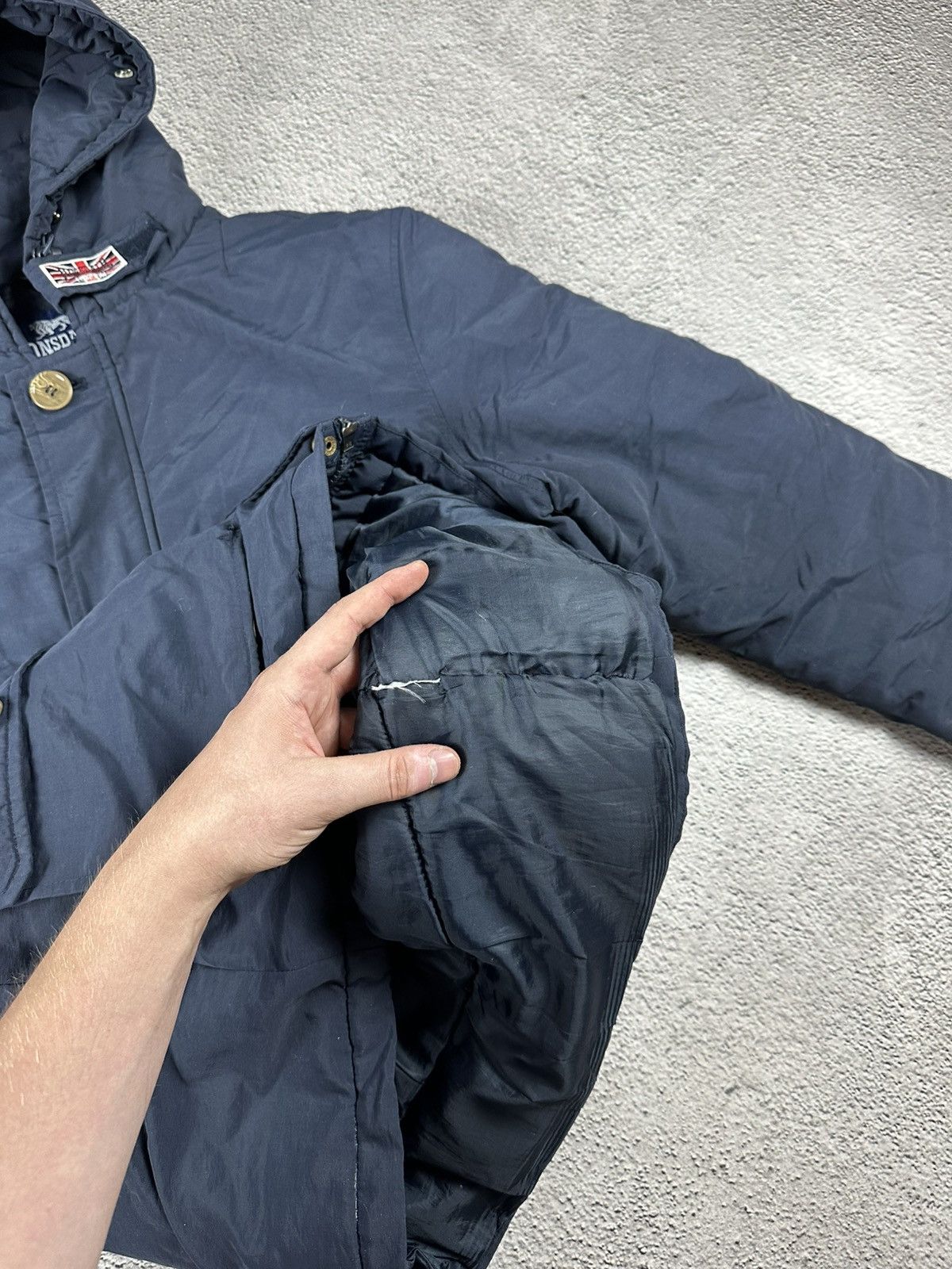 Lonsdale Vintage Lonsdale Down Jacket Heavy Coat Y2K Parka Size US L / EU 52-54 / 3 - 12 Thumbnail