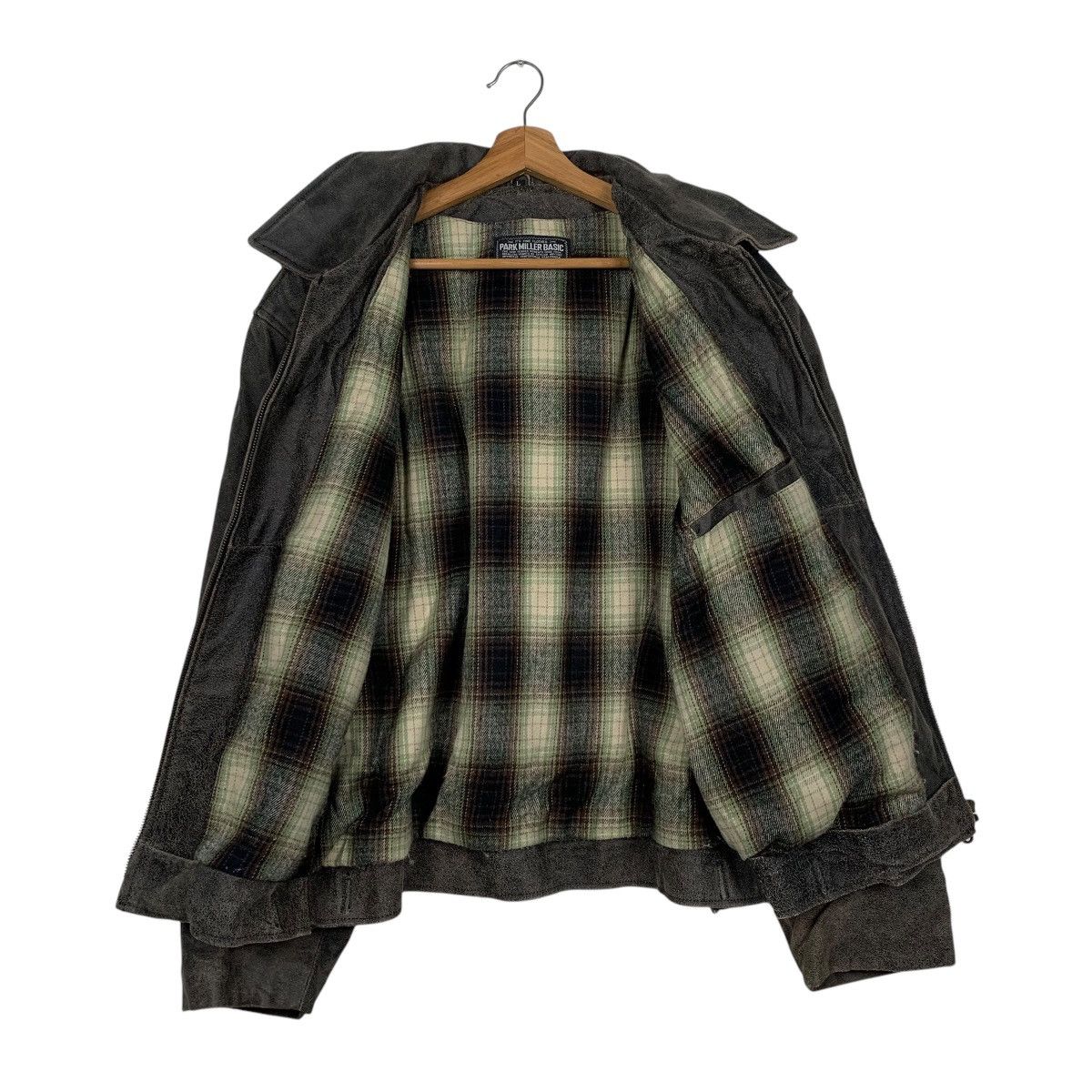 Japanese Brand Japanese Brand Park Miller Basic Leather Jacket Size US L / EU 52-54 / 3 - 11 Thumbnail
