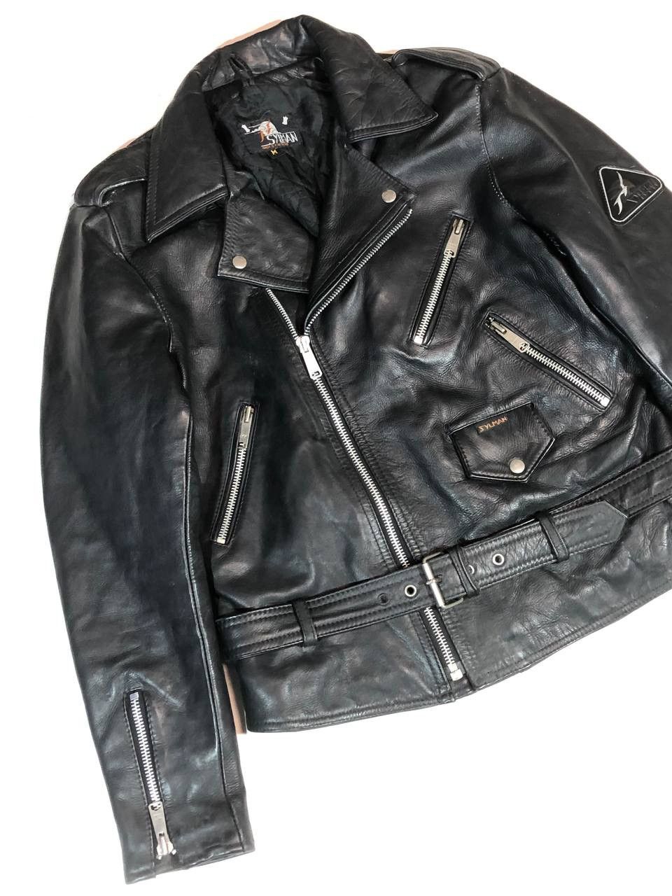 Other Sylman Biker Motorcycle Moto Leather Jacket Racing Size US M / EU 48-50 / 2 - 7 Thumbnail