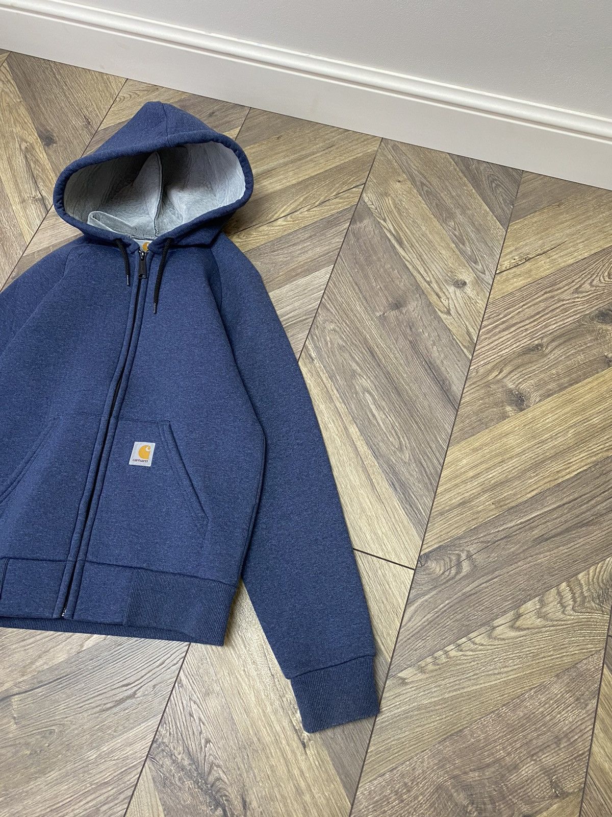 Carhartt × Vintage Vintage Carhartt W'Car Lux Hooded Full Zip Jacket Hoodie Size US S / EU 44-46 / 1 - 6 Thumbnail