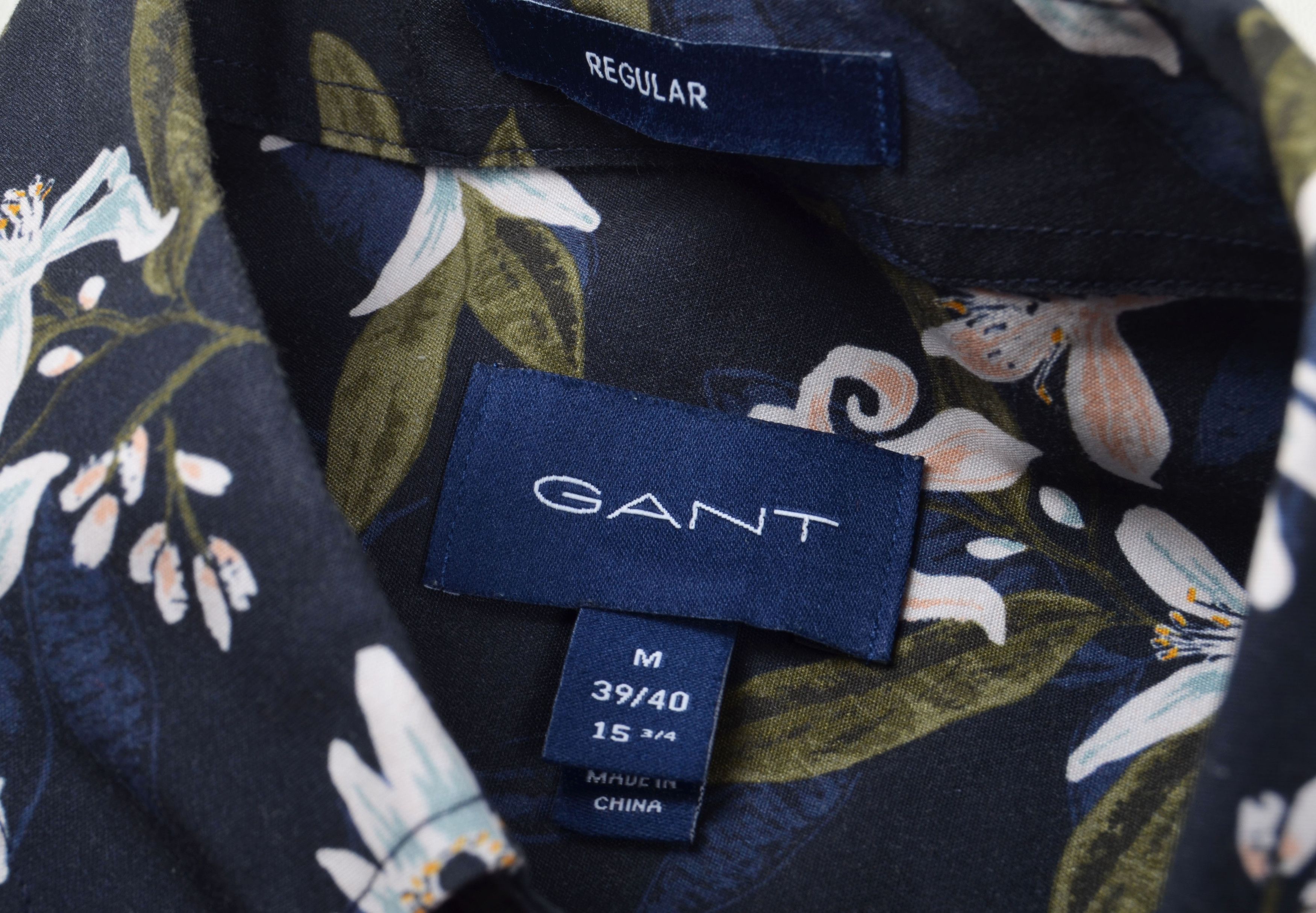 Gant Gant Men's Floral Short Sleeve Button Up Shirt Size US M / EU 48-50 / 2 - 6 Thumbnail