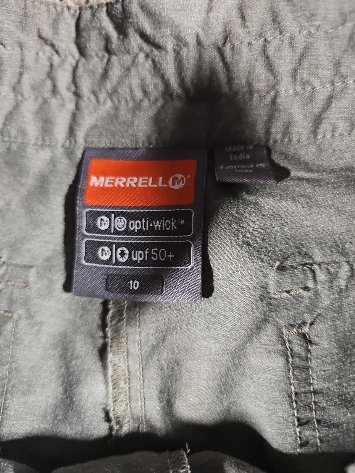 Merrell Merrell Sz 10 Green Capri Shorts Size 32" / US 10 / IT 46 - 4 Thumbnail