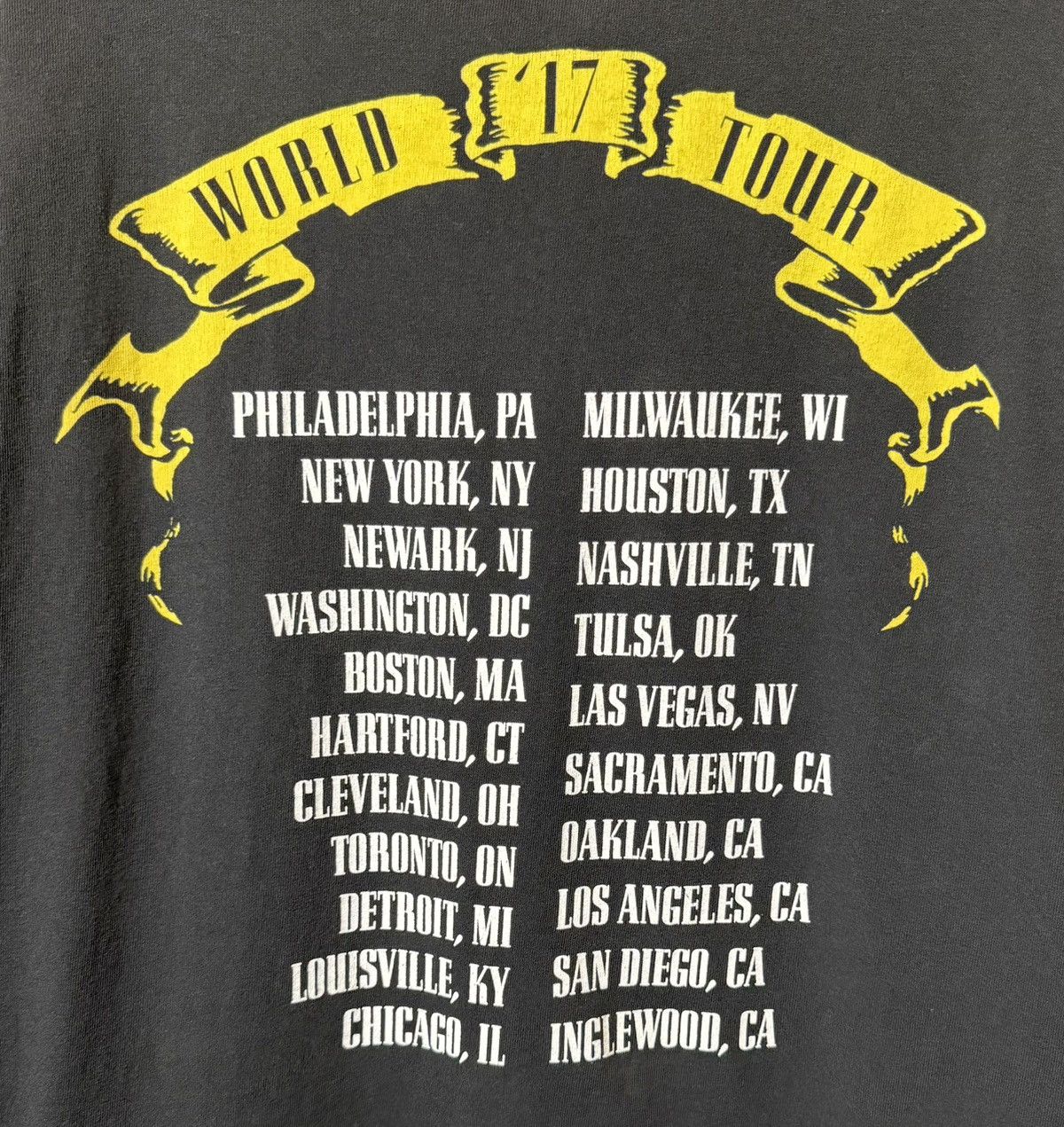 Band Tees 2017 Guns N' Roses 'GNR' Hard Rock Band T-Shirt, Size XXL! Size US XXL / EU 58 / 5 - 4 Thumbnail