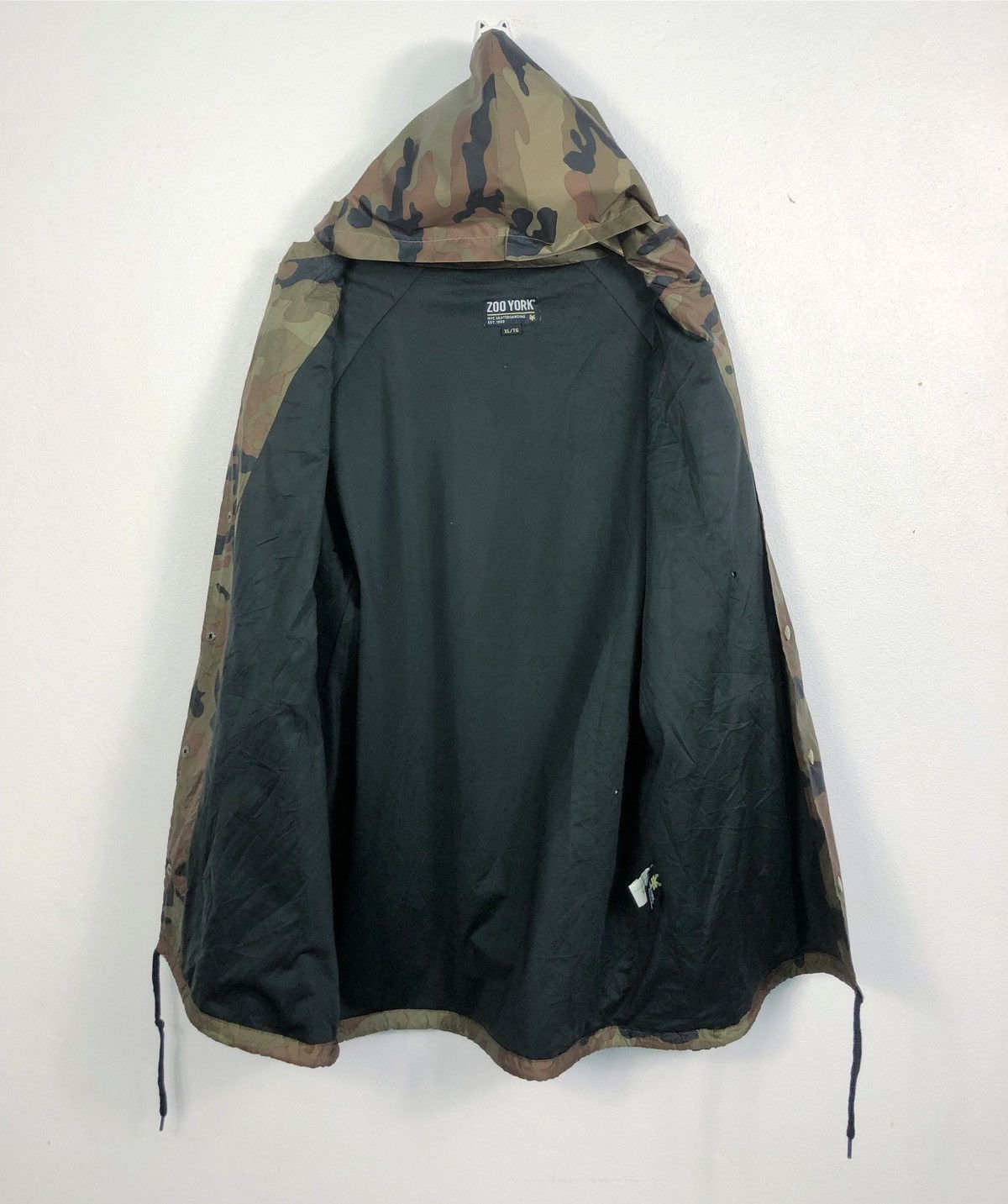 Zoo York Rare Zoo York Skateboard Camo Zipper Hoodie Jacket Size US XL / EU 56 / 4 - 8 Thumbnail