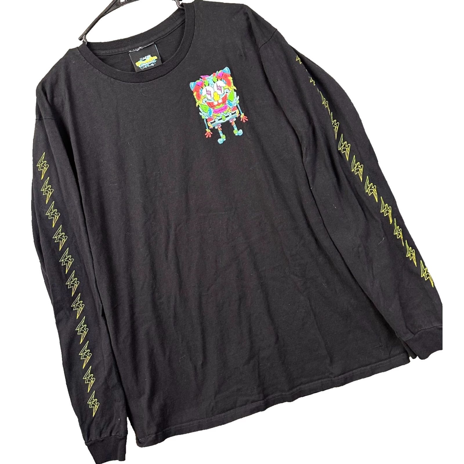Nickelodeon Spongebob J Balvin x Louis De Guzman Art Tee Mens Large Graphic Long Sleeve EUC Size US L / EU 52-54 / 3 - 2 Thumbnail
