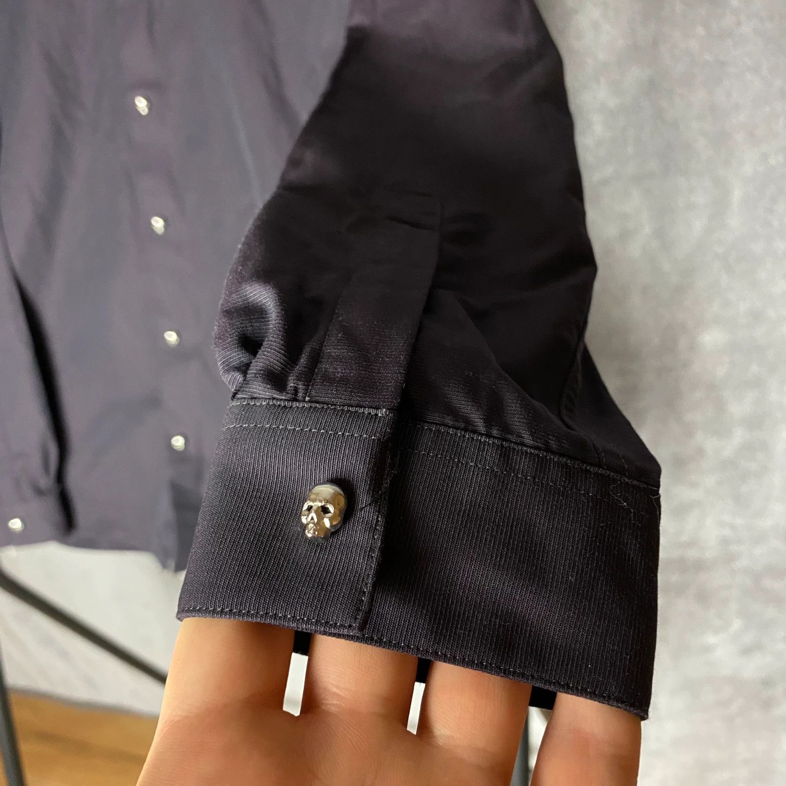 Designer × The Kooples The Kooples burgundy with metal skulls Made in Poland Size US M / EU 48-50 / 2 - 5 Thumbnail