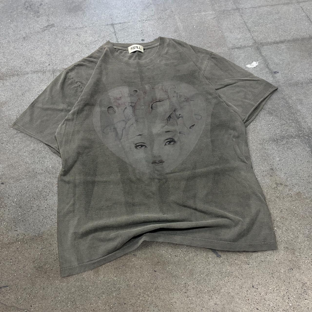 KIDILL I Heart U Oversized Shirt Artwork by Trevor Brown