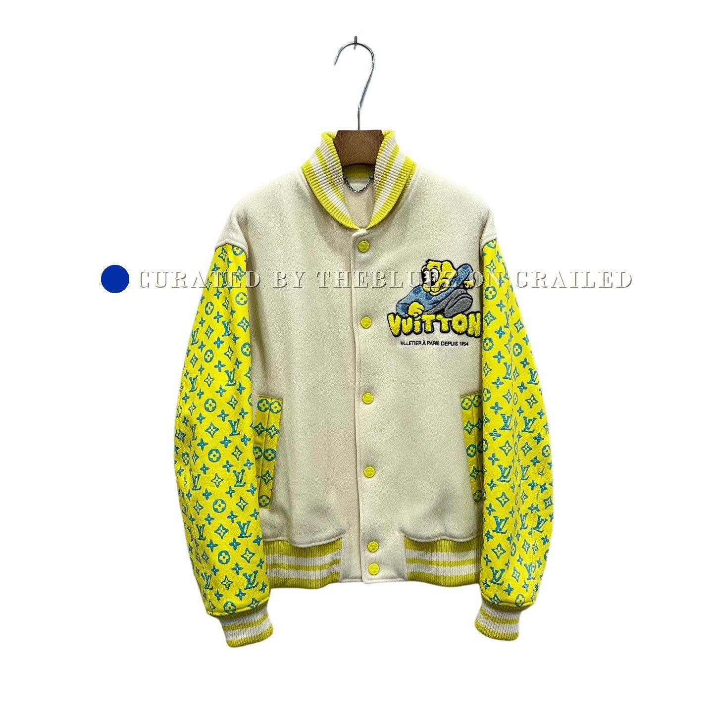 Louis Vuitton Louis Vuitton Embroidered Patchwork Baseball Jacket Size US M / EU 48-50 / 2 - 1 Thumbnail