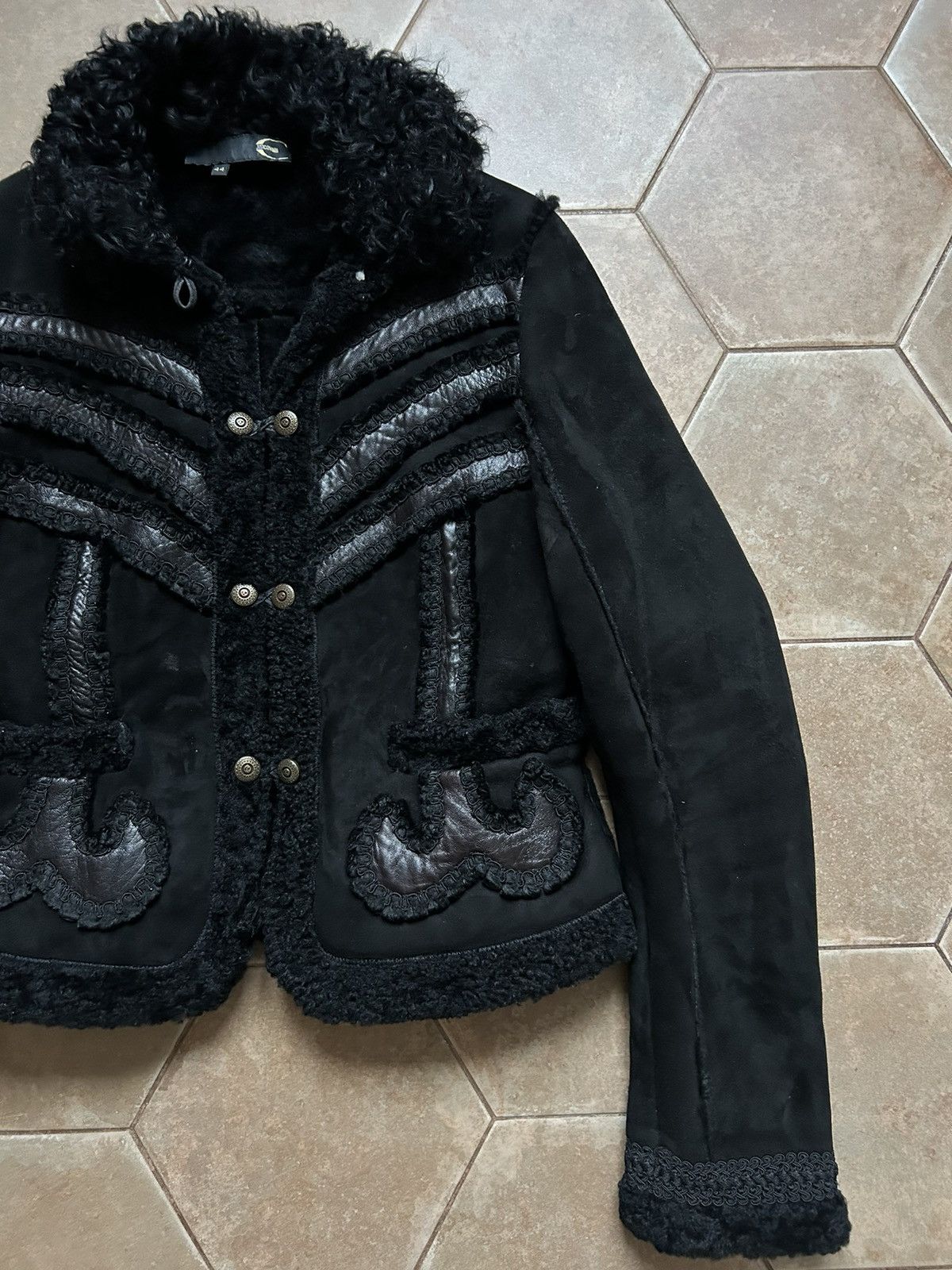 Just Cavalli RARE sheepskin coat Roberto Cavalli FURE JACKET Size M / US 6-8 / IT 42-44 - 3 Thumbnail