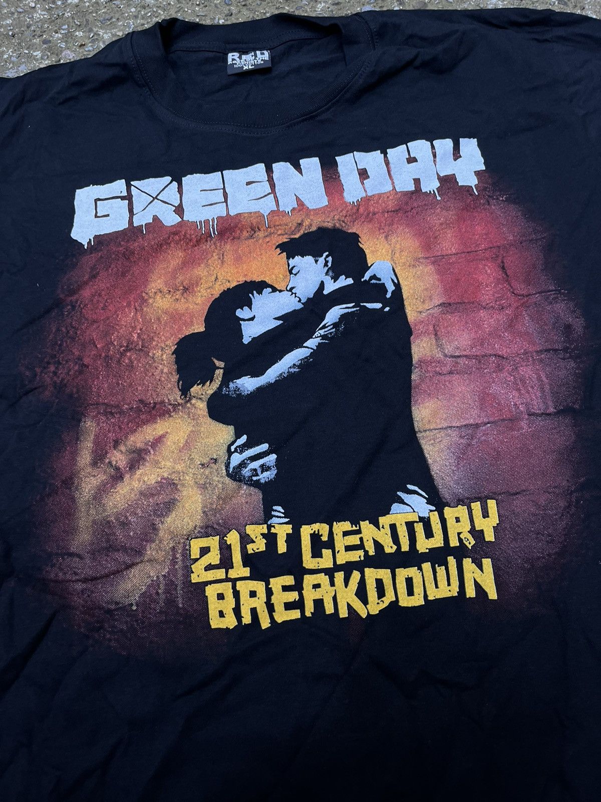 Band Tees × Vintage Green day vintage t-shirt Size US XL / EU 56 / 4 - 3 Thumbnail