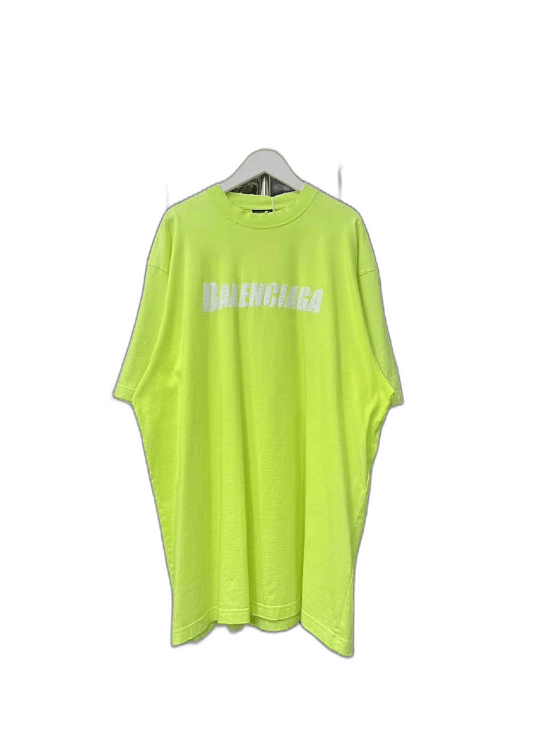 Balenciaga Balenciaga Fluorescent Green Short Sleeve Shirt Size US XS / EU 42 / 0 - 1 Thumbnail