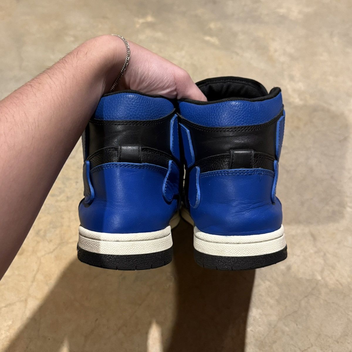 Amiri Amiri Skel Top High Sneaker Black Blue US 11 Size US 11 / EU 44 - 6 Thumbnail