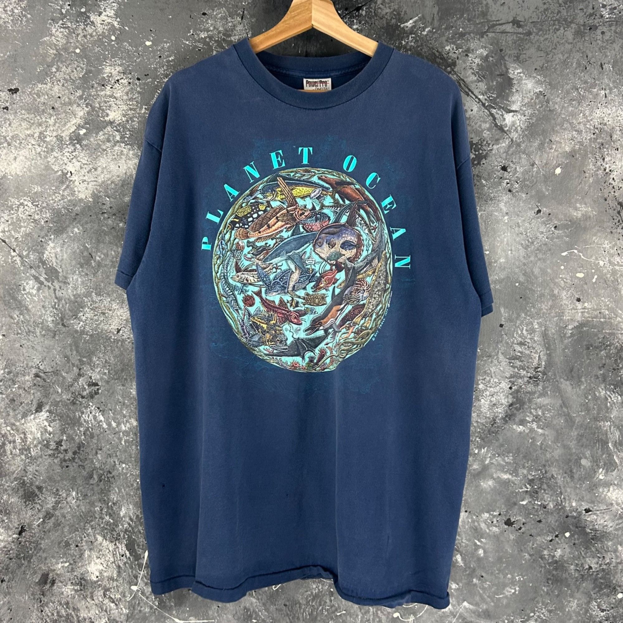 Vintage Vintage 1997 Planet Ocean nature shirt Size US XL / EU 56 / 4 - 1 Thumbnail