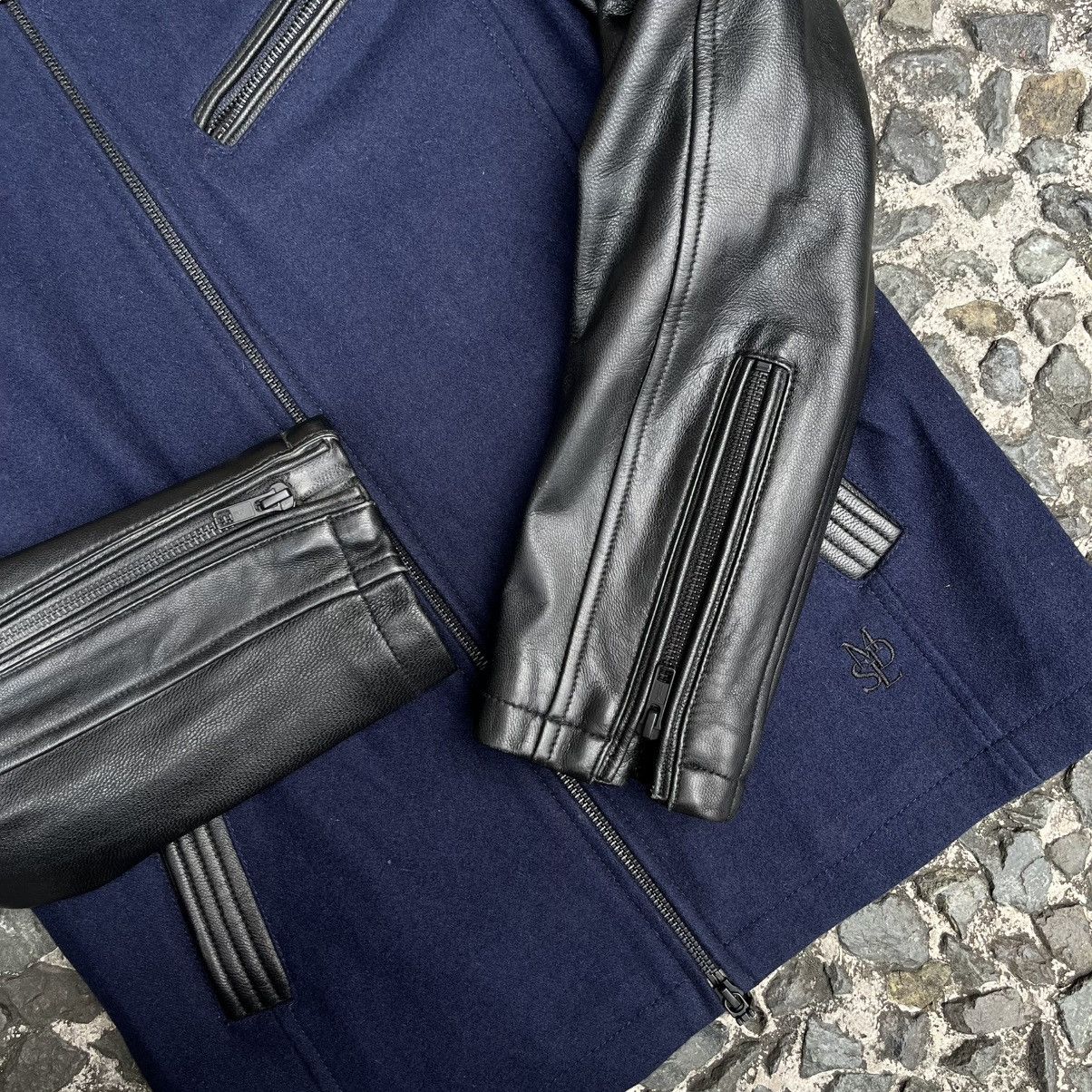 Murder License Murder License Wool & Goat Leather Hybrid Jacket Size US S / EU 44-46 / 1 - 10 Thumbnail