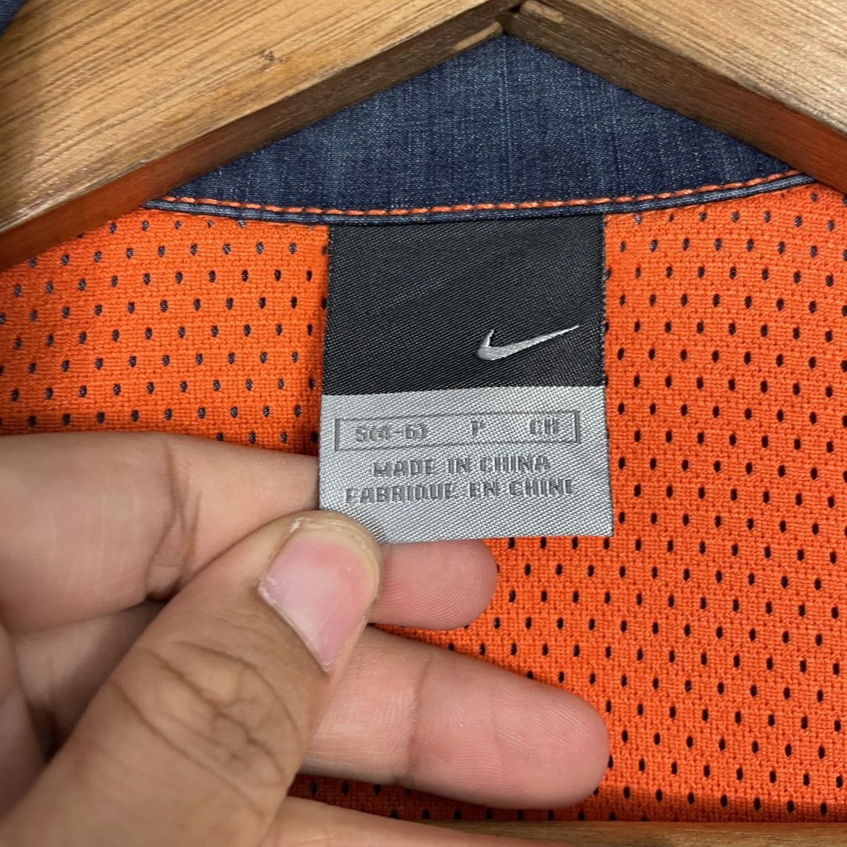 Nike Nike Denim Jacket Size S / US 4 / IT 40 - 16 Thumbnail