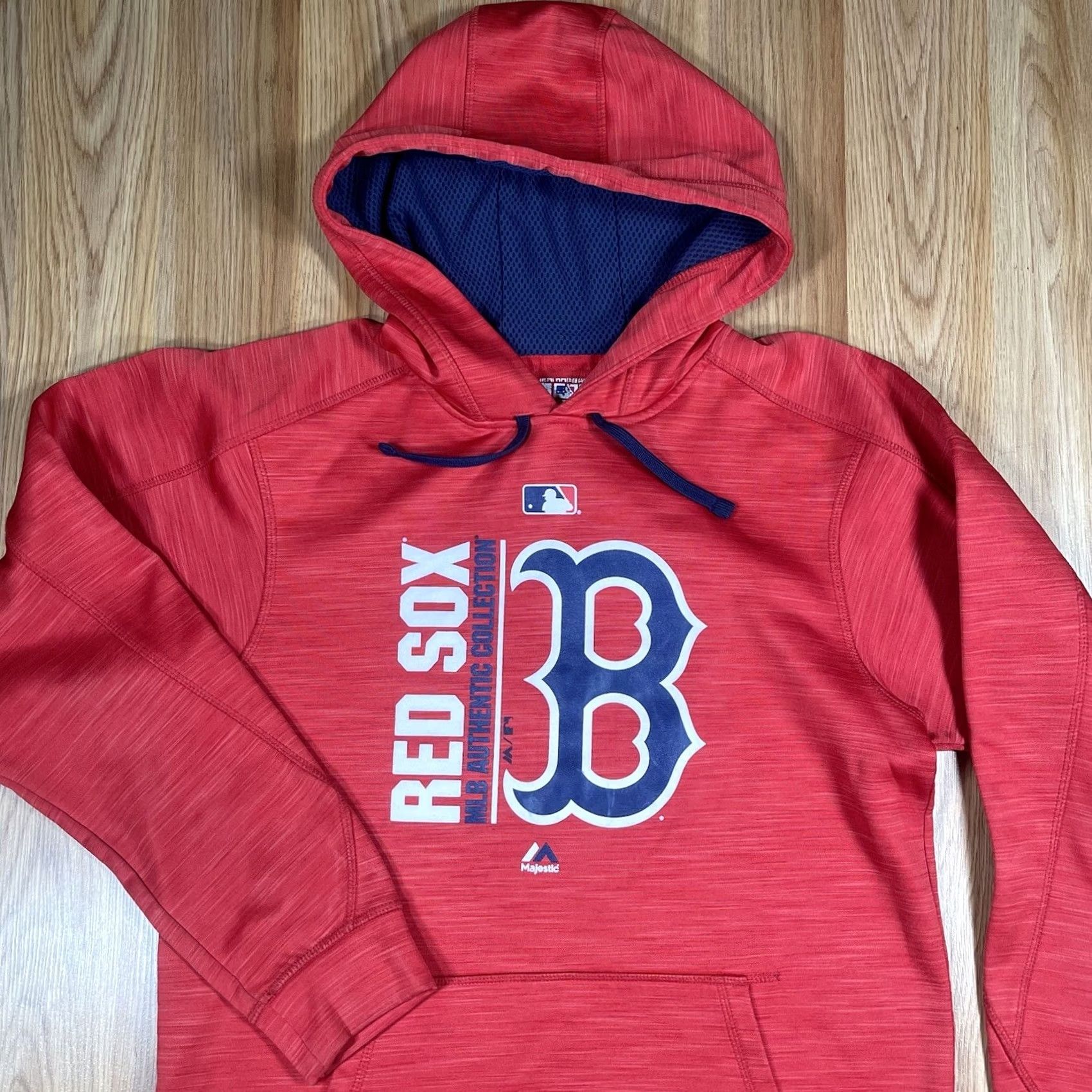 MLB Majestic Boston Red Sox Hoodie Mens Small MLB Authentic Collection Sweatshirt Size US S / EU 44-46 / 1 - 2 Thumbnail