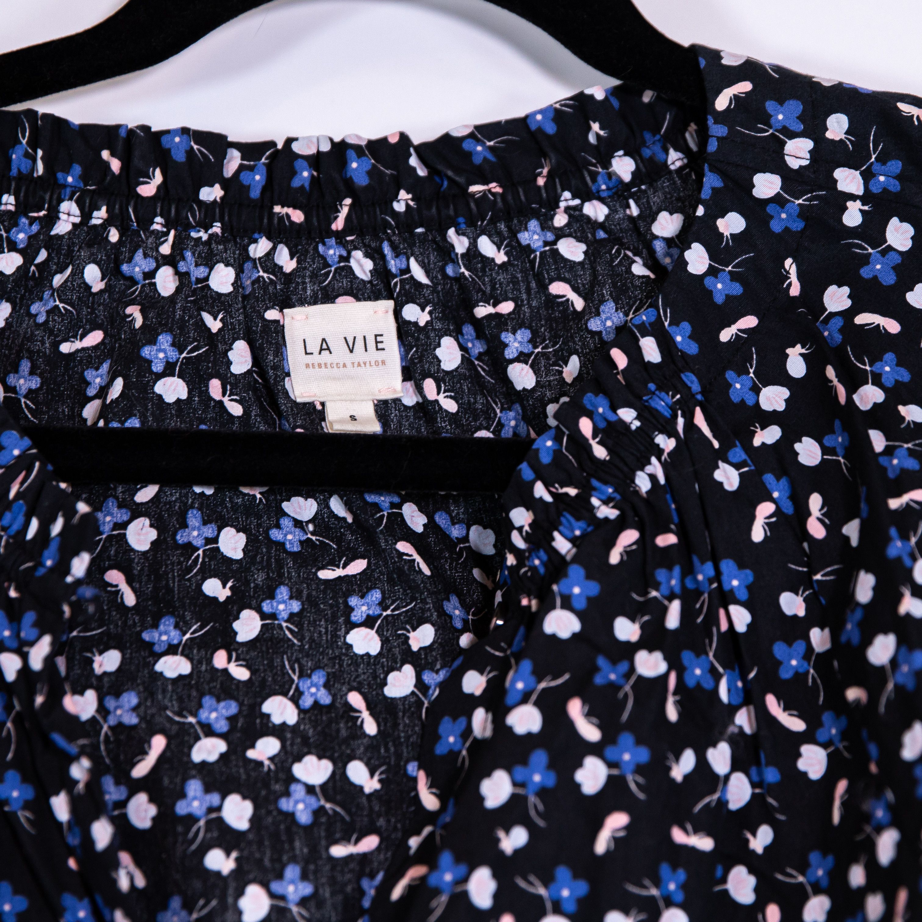 Rebecca Taylor Rebecca Taylor Cotton Blue White Pink Size S / US 4 / IT 40 - 2 Thumbnail