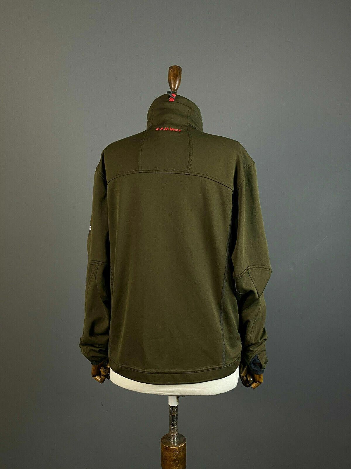 Mammut Mammut Khaki Green Soft Shell Zip Pockets Jacket Size M Size M / US 6-8 / IT 42-44 - 7 Thumbnail