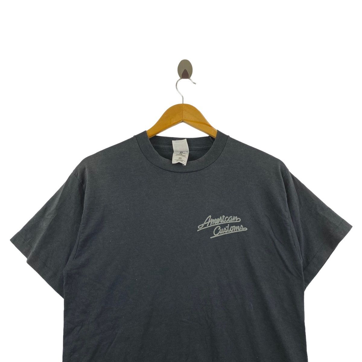 Fruit Of The Loom × Vintage Vintage 90s AMERICAN CUSTOMS WORK Fruit Of The Loom Print Size US M / EU 48-50 / 2 - 4 Thumbnail