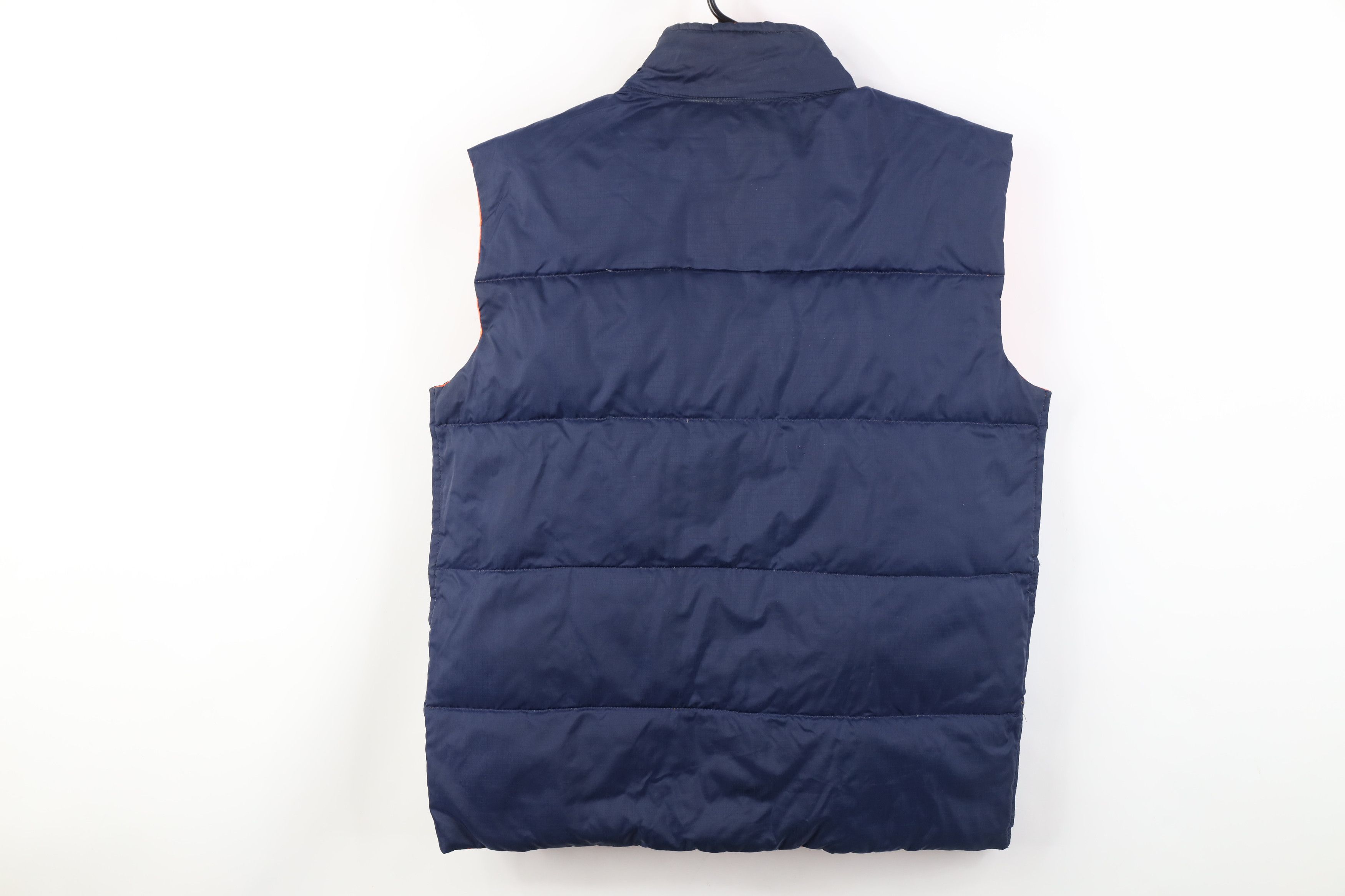 Vintage Vintage 70s Streetwear Reversible Down Puffer Vest Jacket Size US M / EU 48-50 / 2 - 9 Thumbnail