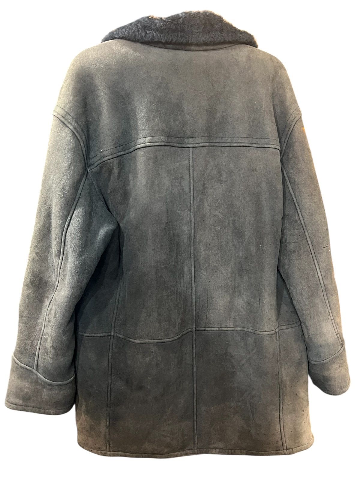 Vintage × Yves Saint Laurent YSL Yves Saint Laurent Shearling Sheepskin Coat Jacket Size US M / EU 48-50 / 2 - 2 Thumbnail