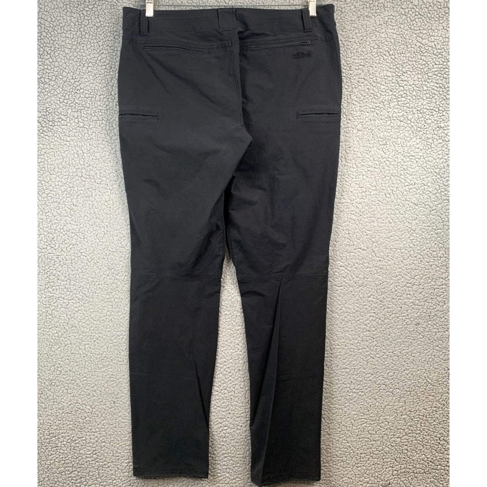 Carbon Kuhl Resistor Chino Mens 38x34 Carbon Gray Stretch Water Resistant Hiking Pants Shirt? Size US 38 / EU 54 - 6 Thumbnail