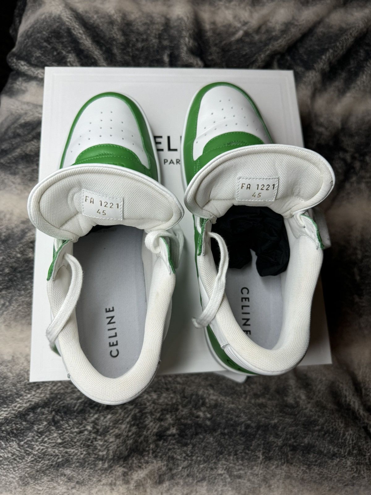 Celine Celine Paris Trainer Calfskin Size US 12 / EU 45 - 11 Thumbnail
