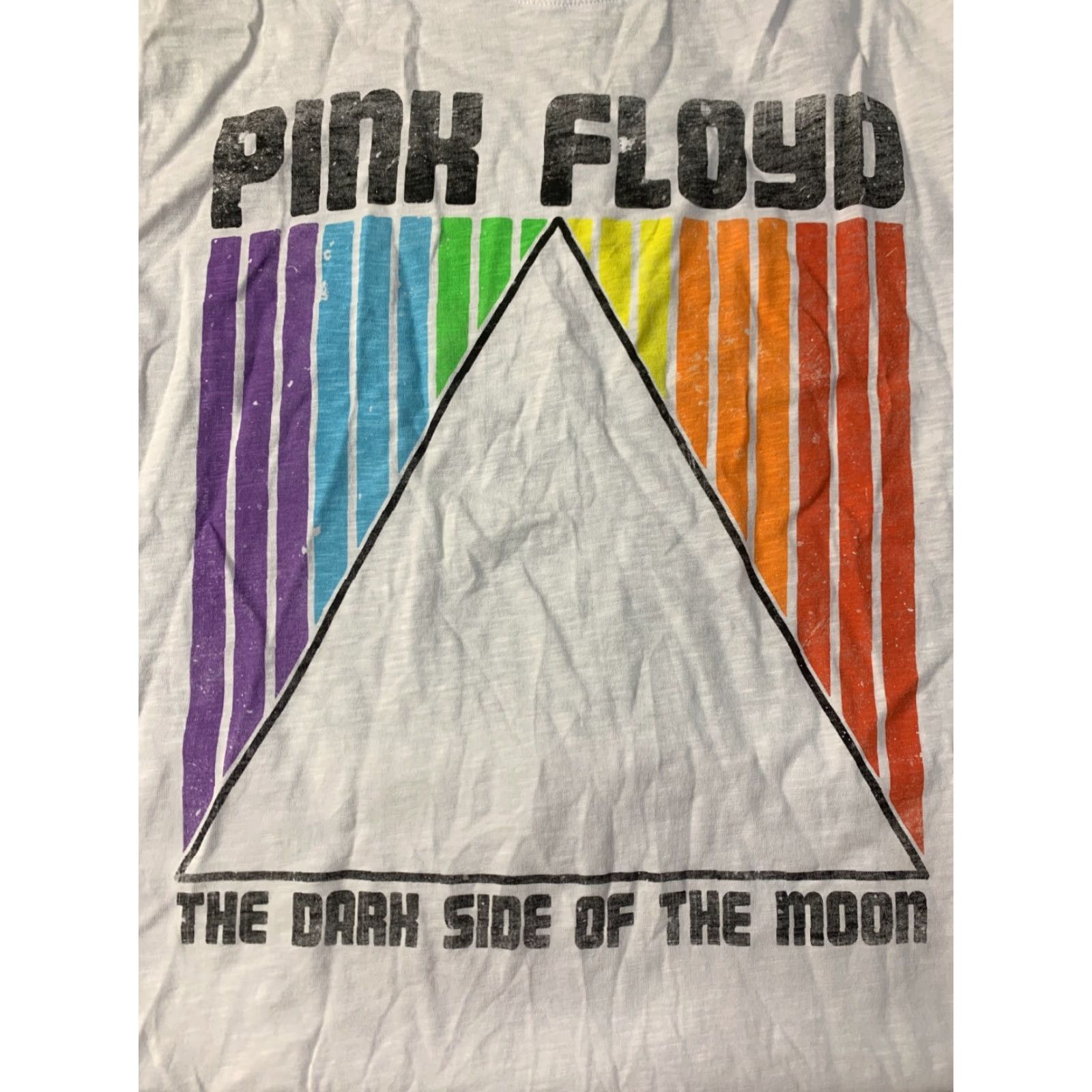 Vintage PINK FLOYD 2019 ROCK SHIRT L Men White 100% Cotton The Dark Side Of The Moon Official Product Tee Jersey Shirt Size US L / EU 52-54 / 3 - 3 Thumbnail