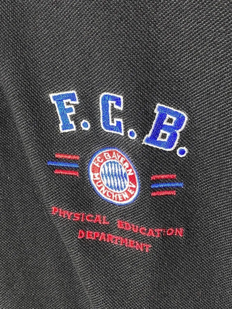 Adidas 90s Vintage Adidas FC Bayern Munchen Embroidered Logo Polo Size US L / EU 52-54 / 3 - 4 Thumbnail