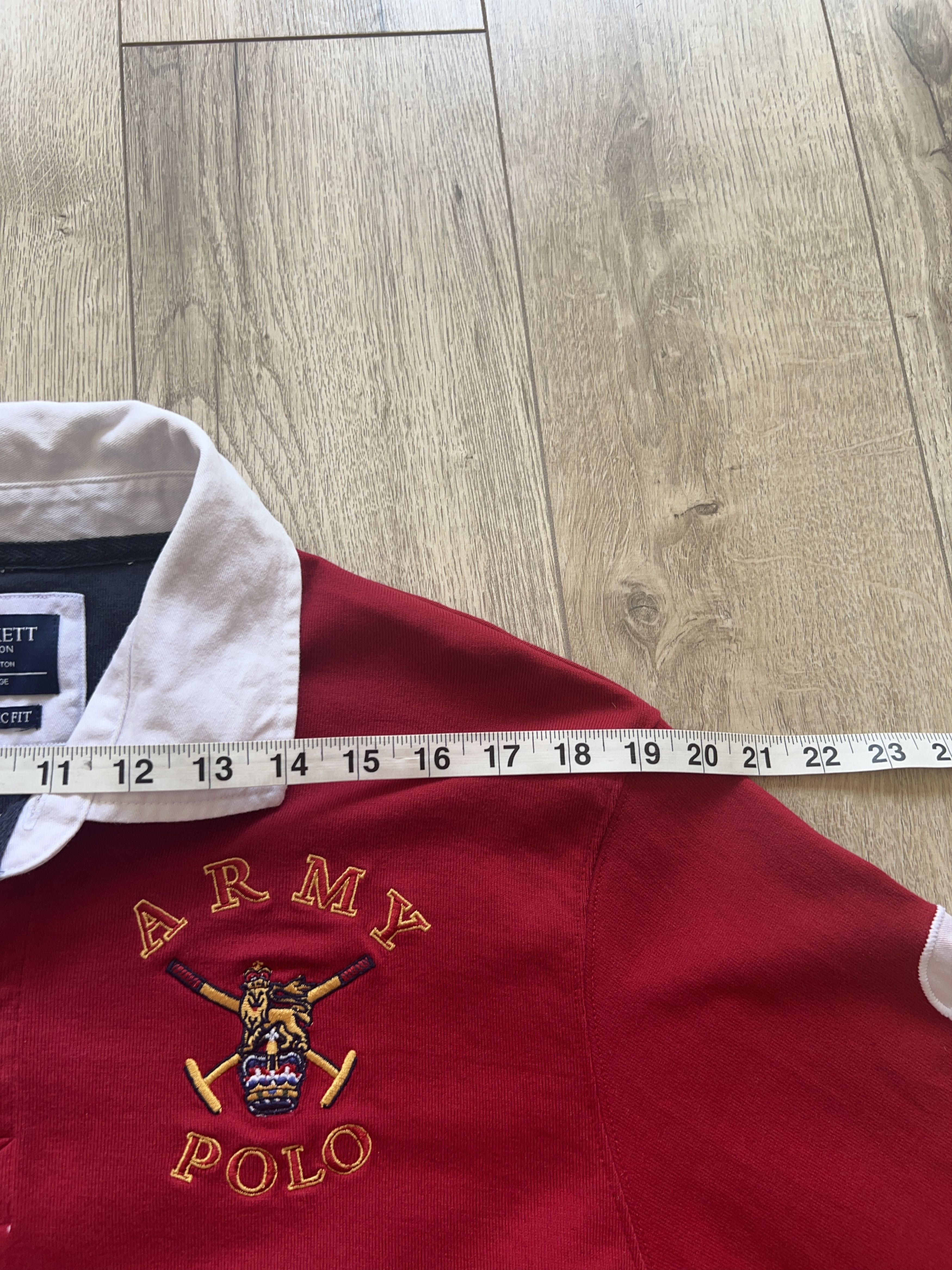 Hackett Hackett London Polo Long Sleeve Shirt Rugby Cotton Size US XL / EU 56 / 4 - 7 Thumbnail