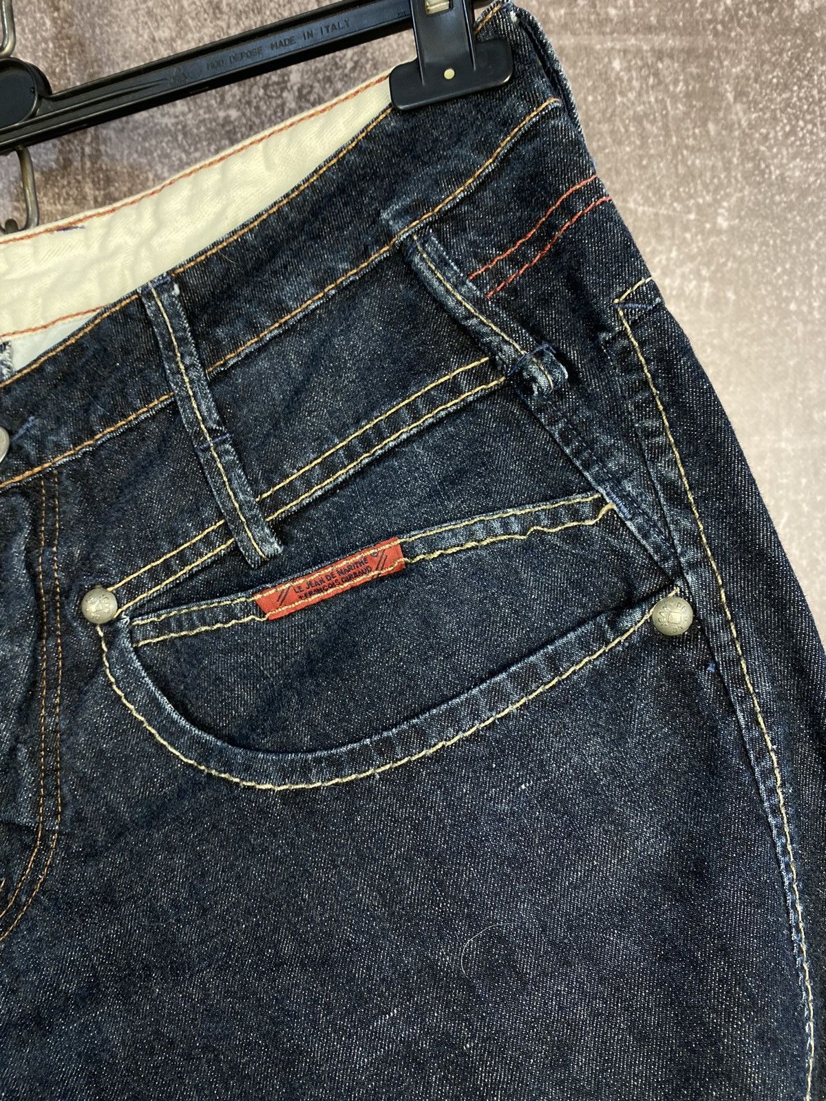 Marithe + Francois Girbaud × Vintage Vintage 90s Marithe Francois Girbaud Denim Shorts Jorts Size US 33 - 4 Thumbnail
