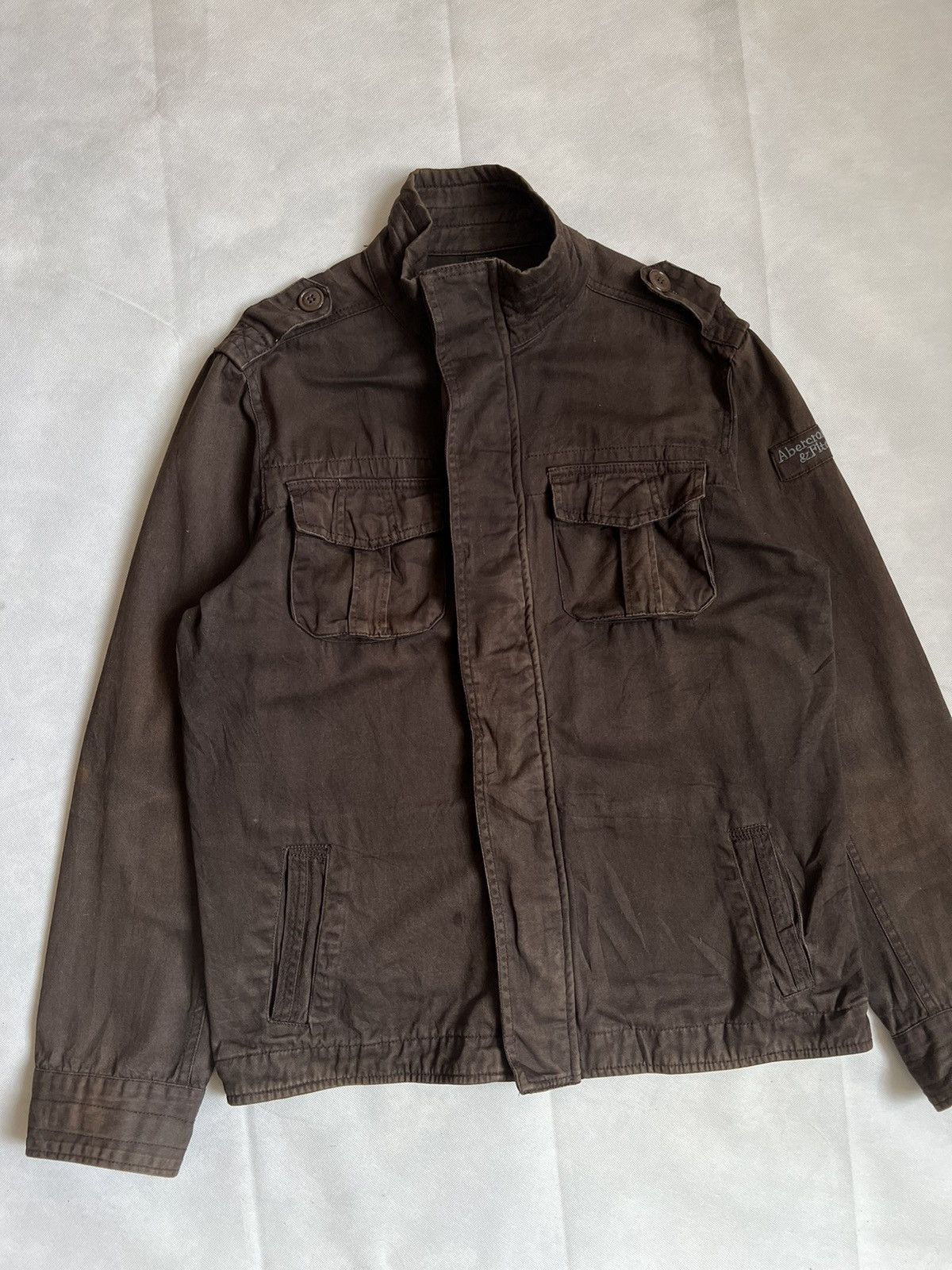 Abercrombie & Fitch Abercrombie & Fitch Brown Sentinel Jacket Size US XL / EU 56 / 4 - 4 Thumbnail