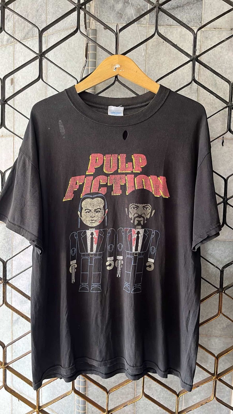 Vintage RARE Vintage Pulp Fiction Shirt Size US L / EU 52-54 / 3 - 1 Thumbnail