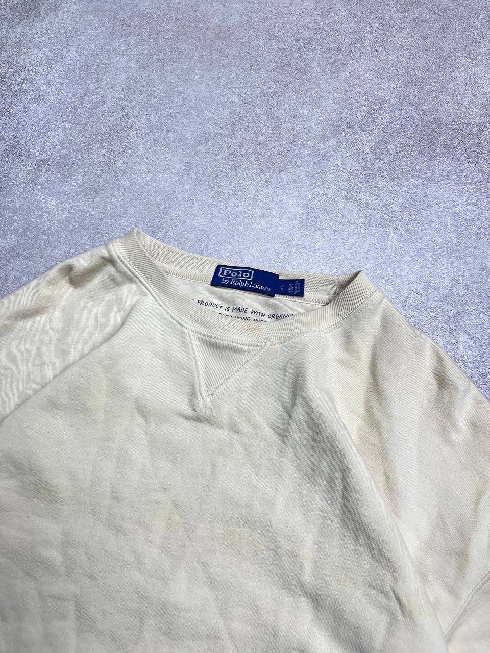 Polo Ralph Lauren Vintage Polo Ralph Lauren Organic Boxy Sweatshirt L Size US L / EU 52-54 / 3 - 3 Thumbnail