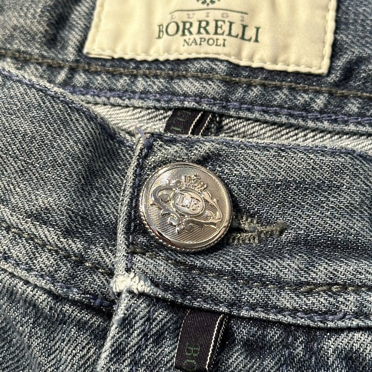 Borriello Napoli LUIGI BORRELLI NAPOLI JEANS Size US 31 - 4 Thumbnail