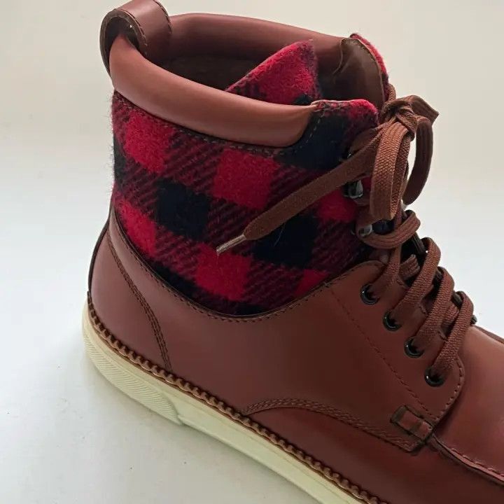 Louis Vuitton Louis Vuitton Brown Lace-Up Short Boots -2508 Size US 9.5 / EU 42-43 - 8 Thumbnail