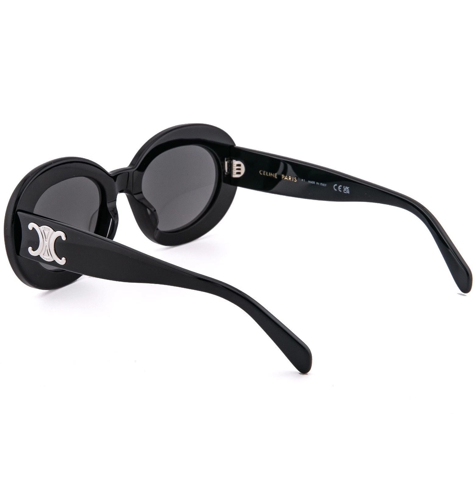 Celine CELINE CL40312U 40312 TRIOMPHE Paris Black Sunglass 01A Size ONE SIZE - 4 Thumbnail