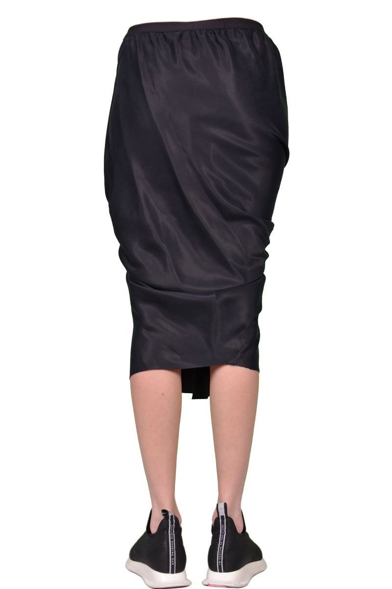 Rick Owens Last Size Rick Owens Draped Cupro-Satin Wrap Skirt Size 30" / US 8 / IT 44 - 4 Thumbnail