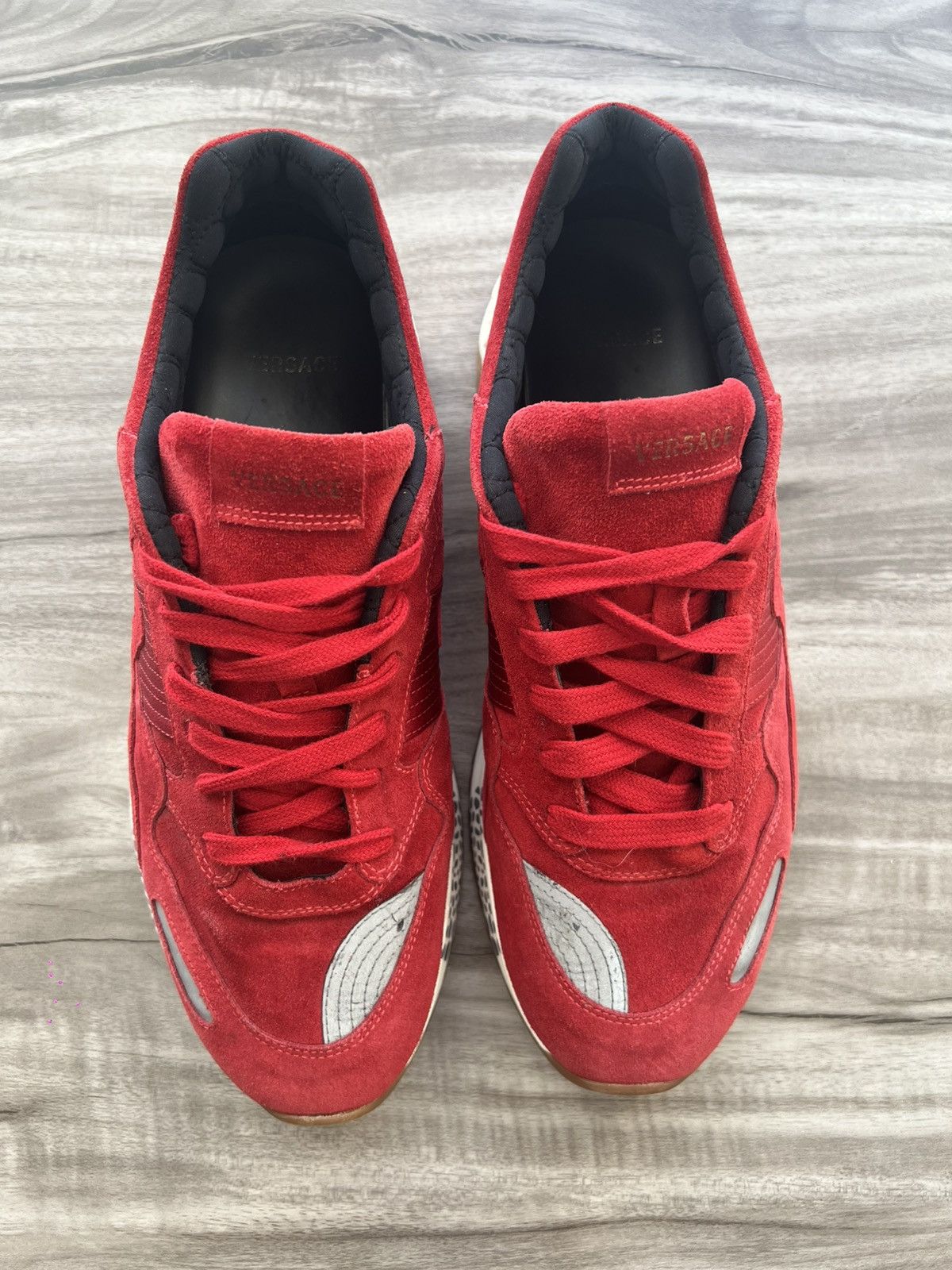 Versace Versace Achilles Suede Sneaker Size 10 Men’s (EU 43) Size US 10 / EU 43 - 5 Thumbnail