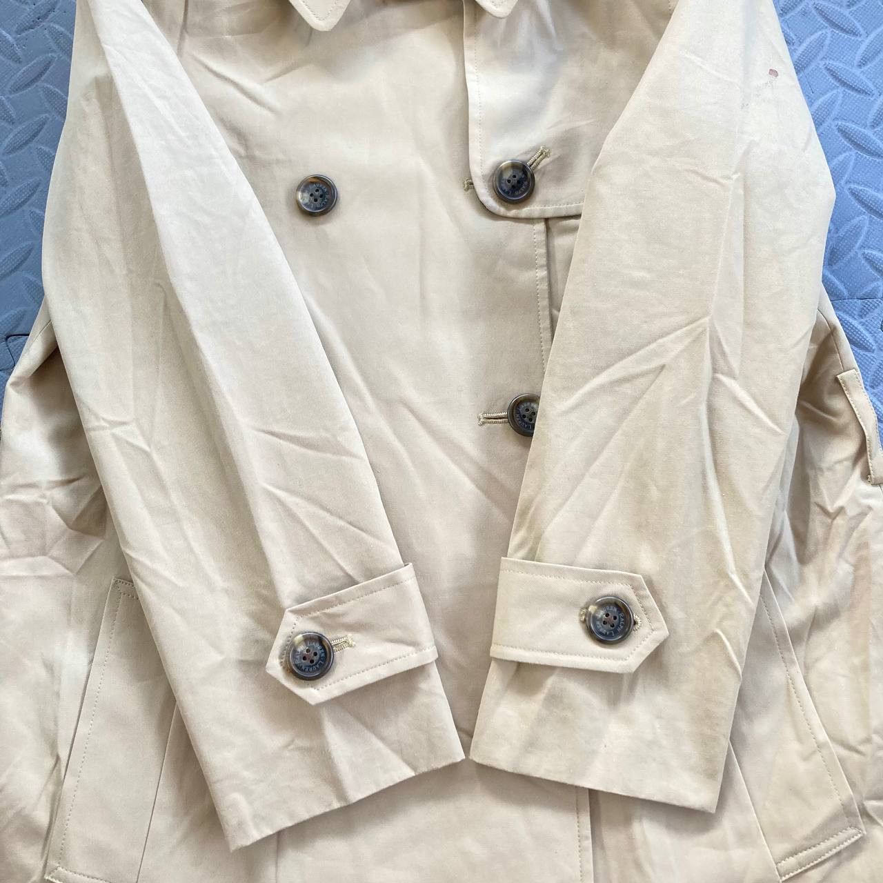 Lauren Ralph Lauren Double-Breasted Short Trench Coat Size S / US 4 / IT 40 - 10 Thumbnail