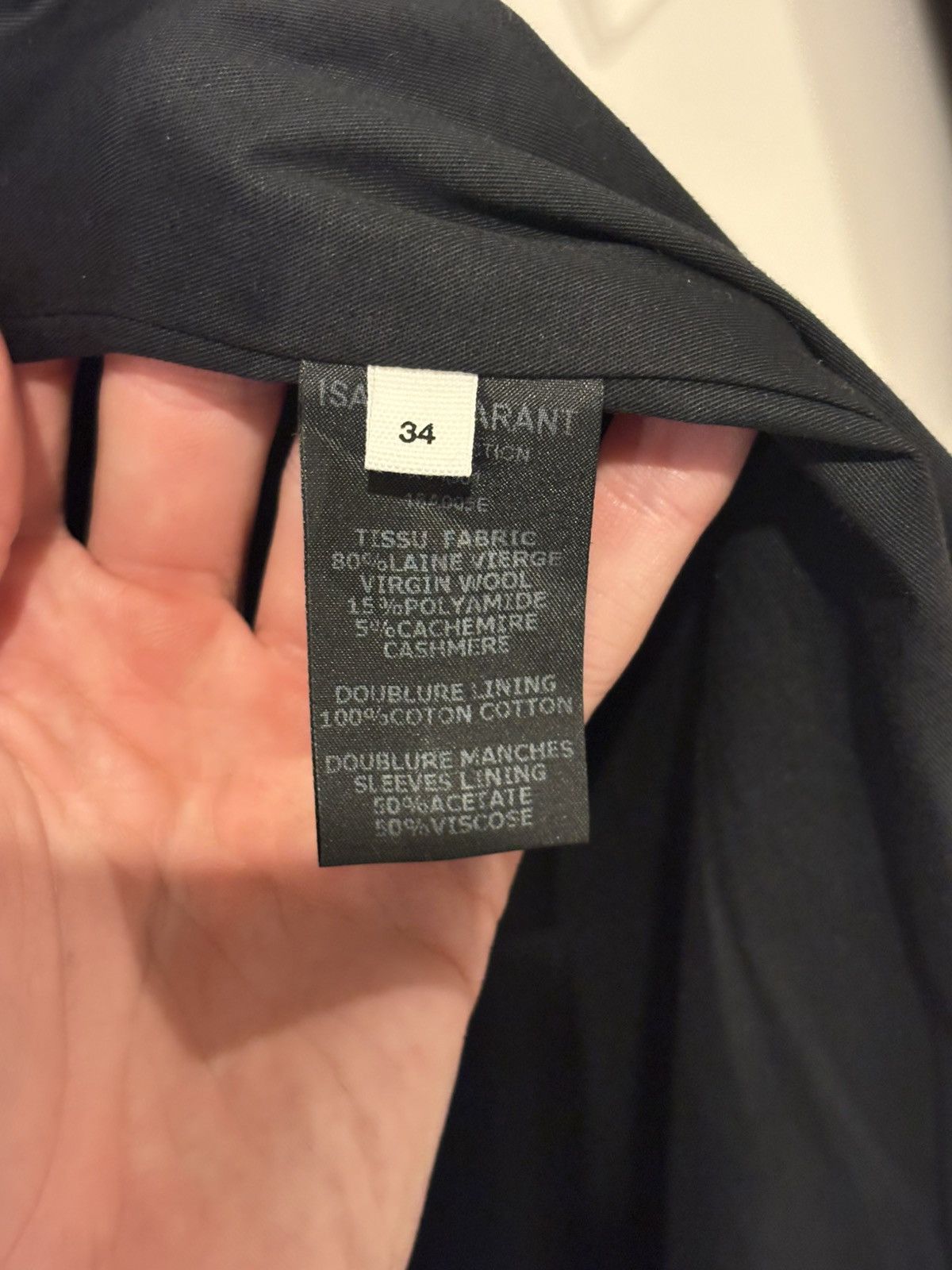 Isabel Marant Isabel marant 100% wool jacket Size S / US 4 / IT 40 - 6 Thumbnail