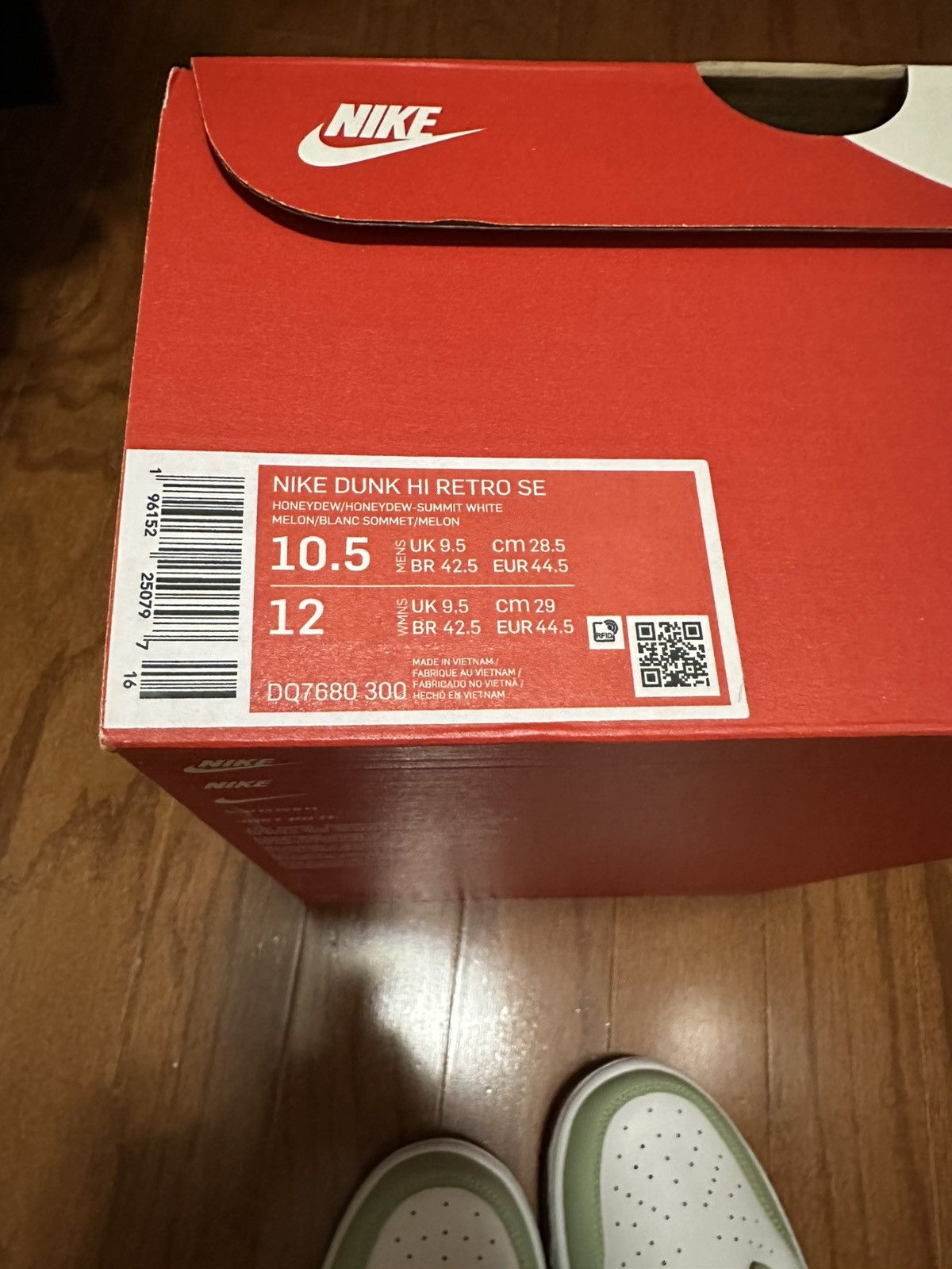 Nike Nike Dunk High Retro SE Size US 10.5 / EU 43-44 - 7 Thumbnail