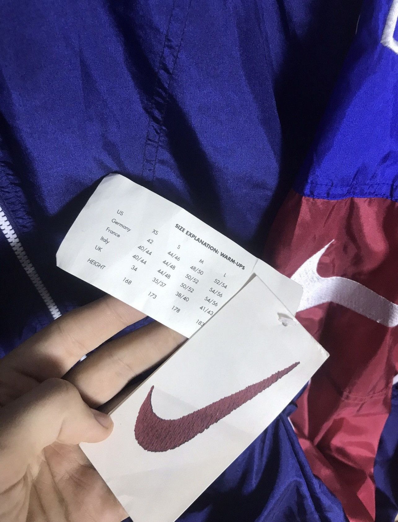 Nike Vintage 90s Nike light jacket with tag Size US XL / EU 56 / 4 - 4 Thumbnail