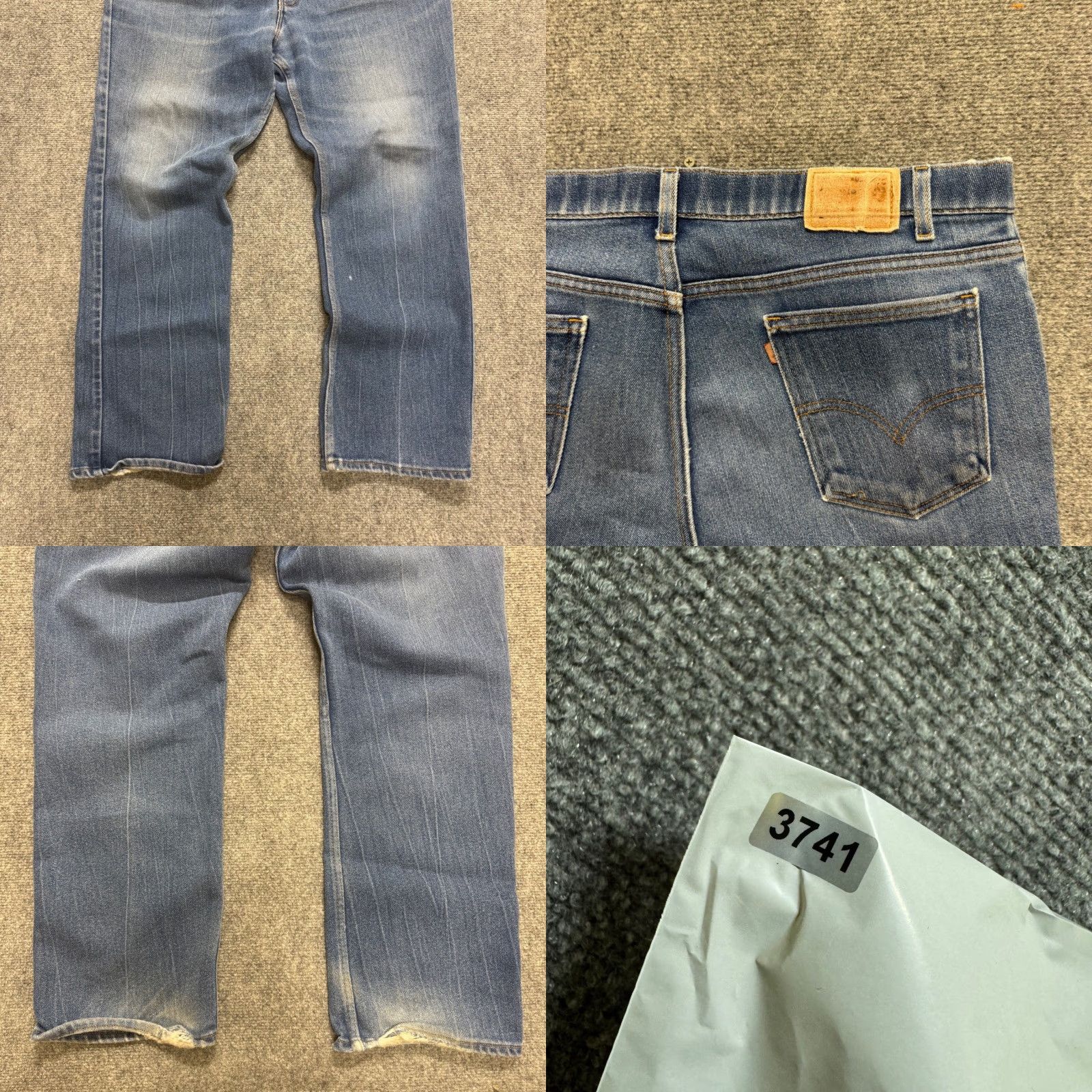 Levi's VINTAGE Levi's 550 Jeans Orange Tab Denim Light Washed 90s Men's 38x30 Regular Washed Distressing 90s Mens Size US 38 / EU 54 - 8 Thumbnail