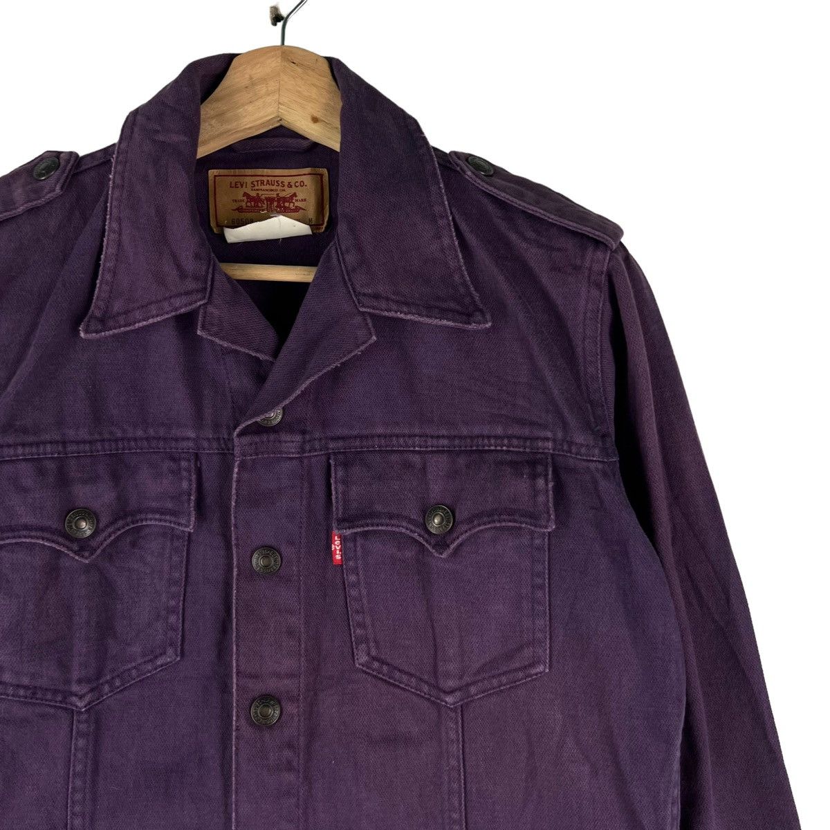 Japanese Brand 🔥VINTAGE BIKER JACKET LEVI’S MULTI POCKET Size US M / EU 48-50 / 2 - 2 Thumbnail