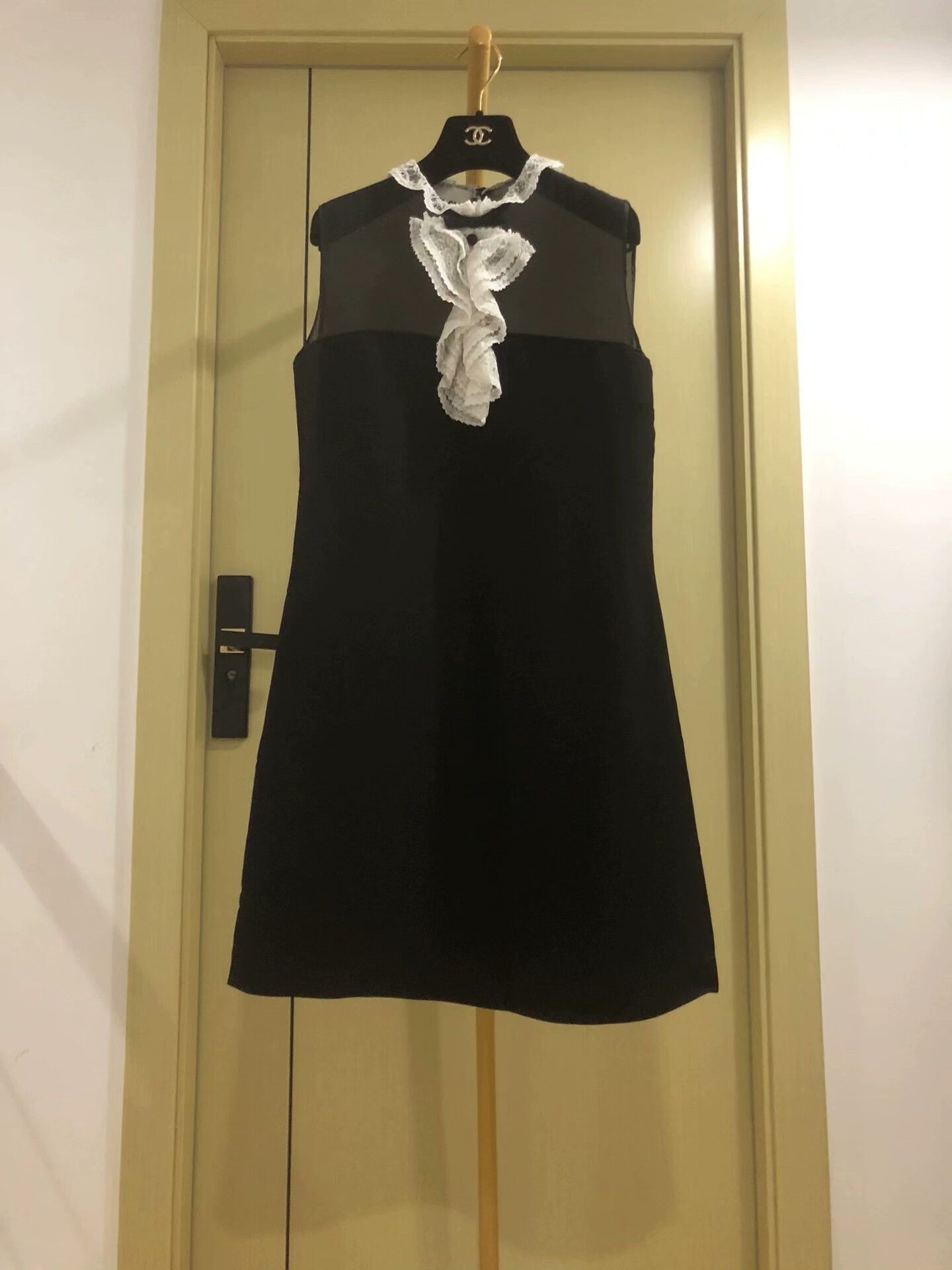 Miu Miu Miu Miu Black Lace Dress Size 38 Size S / US 4 / IT 40 - 1 Thumbnail