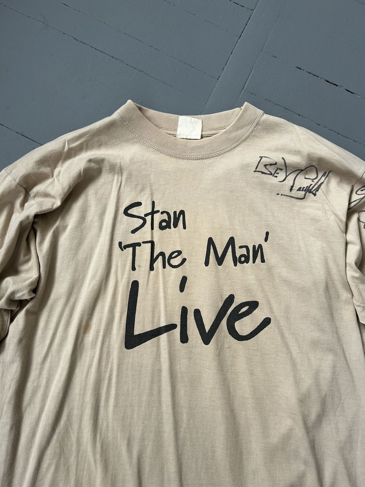Band Tees Stan The Man long sleeve T-shirt Size US XL / EU 56 / 4 - 5 Thumbnail