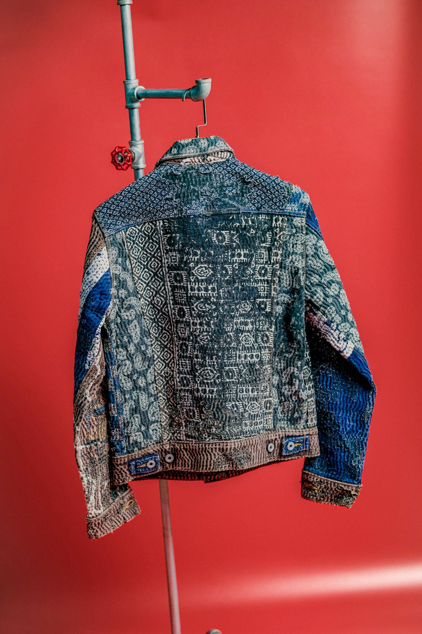 Levi's Jacket Levis 70502xx Selvedge X Sashiko Boro Sorosjacket Size US M / EU 48-50 / 2 - 3 Thumbnail